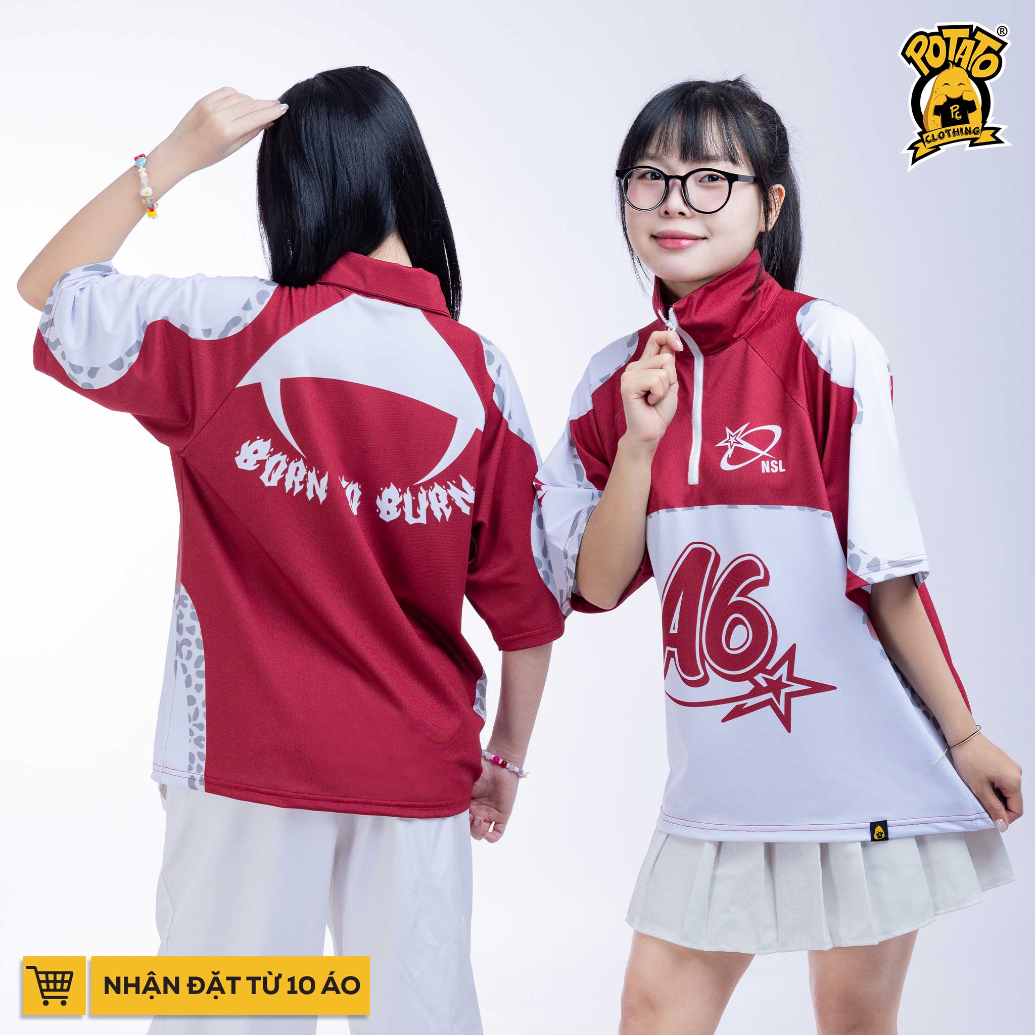 ÁO LỚP POLO ZIPPY CREW 9.6 - NGÔ SĨ LIÊN