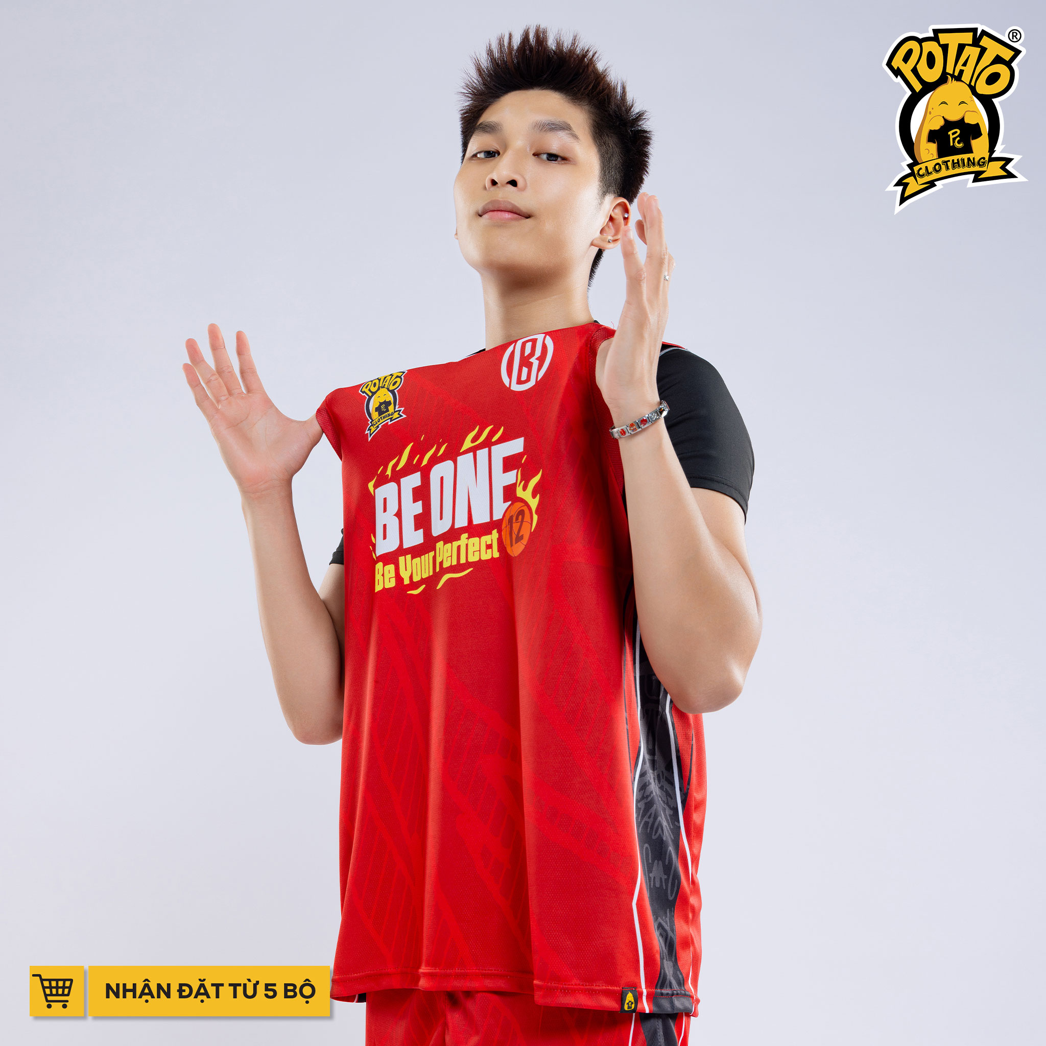 BST BÓNG RỔ ÉP NHIỆT ĐỎ