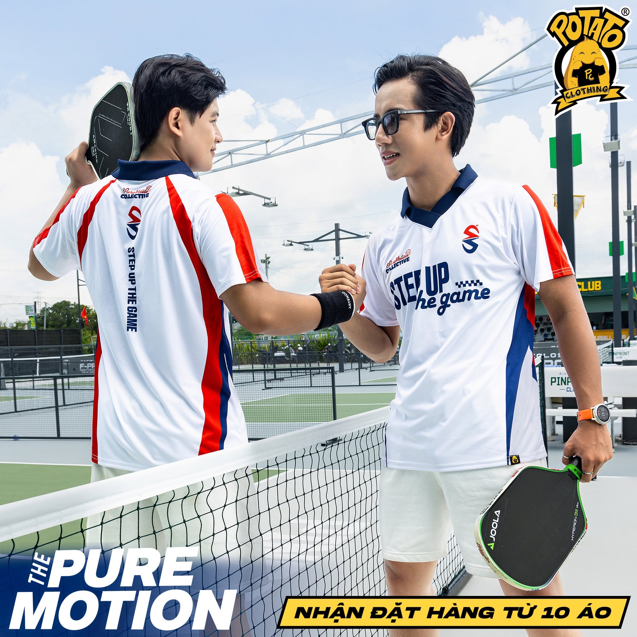 BST Đồng phục Pickleball The Puremotion Đỏ