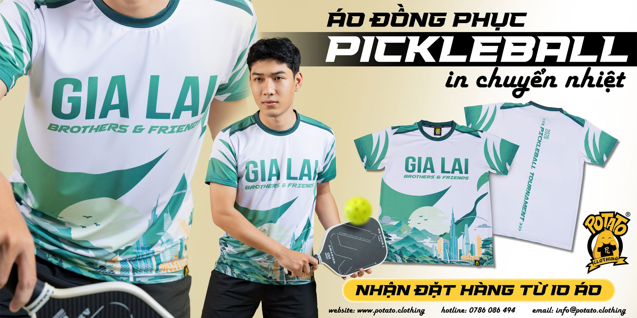 Đồng phục thể thao GIA LAI BROTHERS FRIENDS