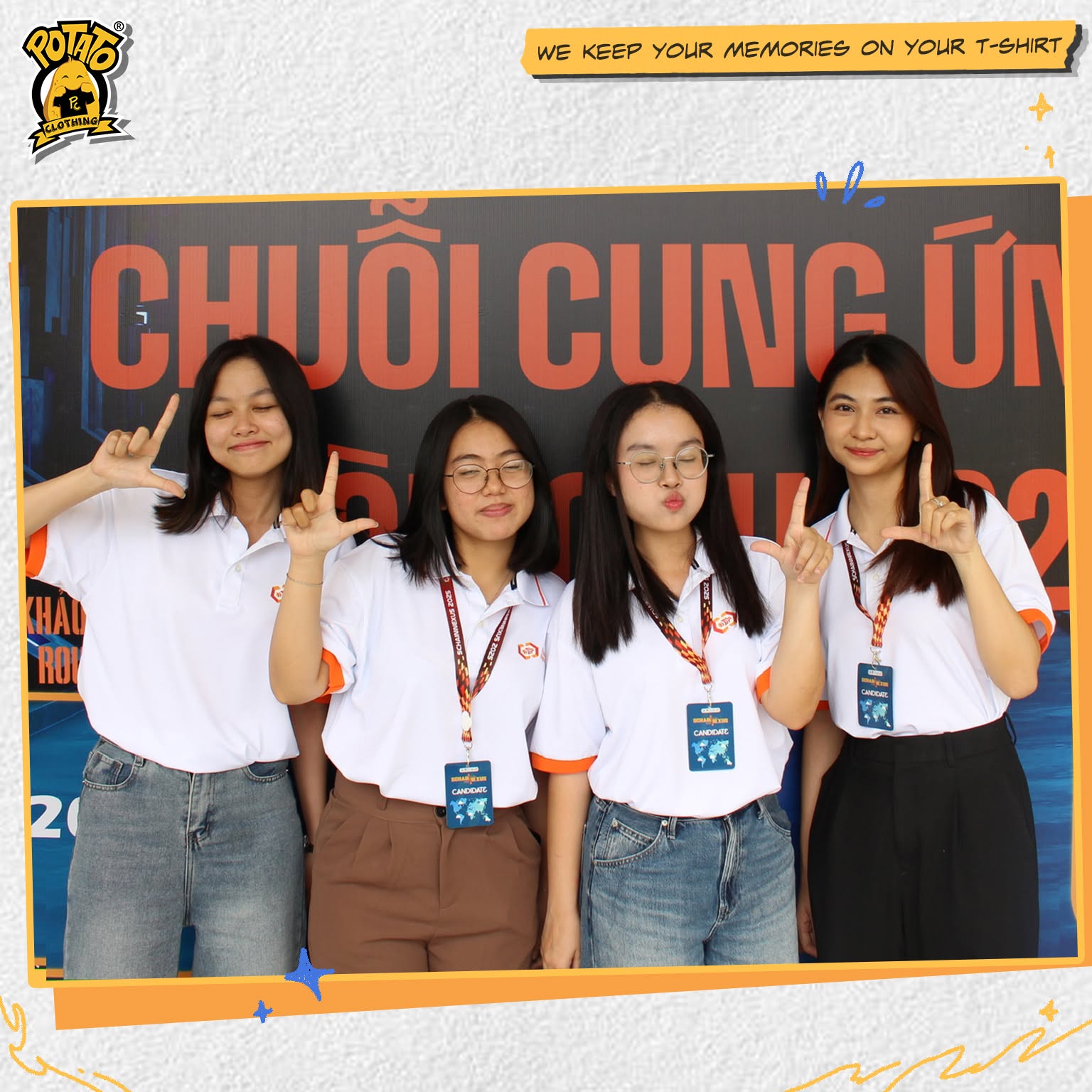 Đồng phục polo CLB SChainNexus - ĐH Bách Khoa trắng
