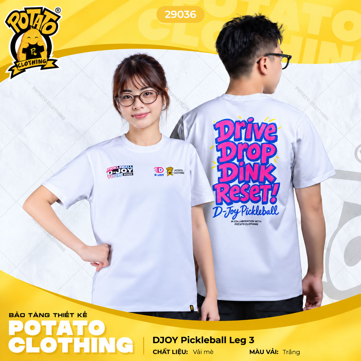 Đồng phục thể thao DJOY Pickleball Leg 3