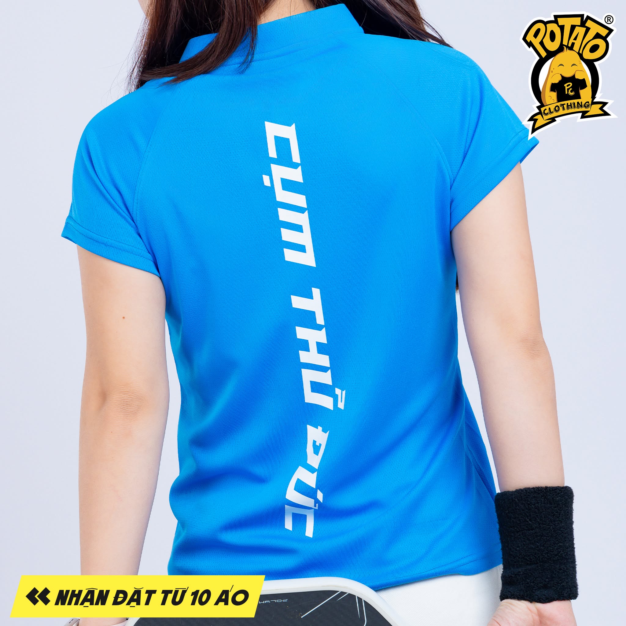 Đồng phục thể thao ACB Linh Xuân Pickleball Xanh Dương