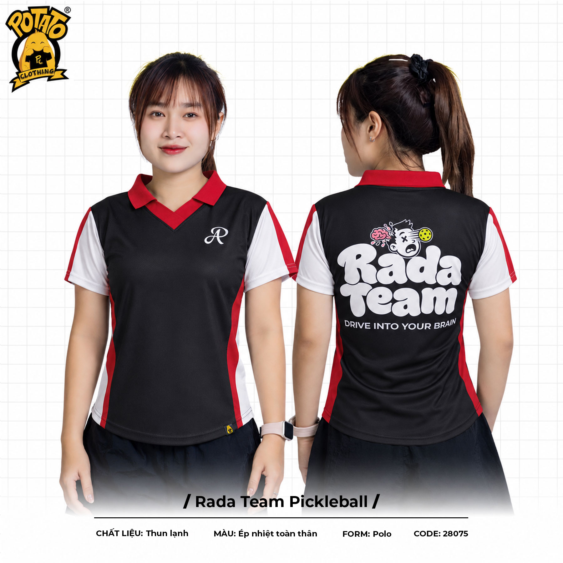 Đồng phục polo Rada Team Pickleball