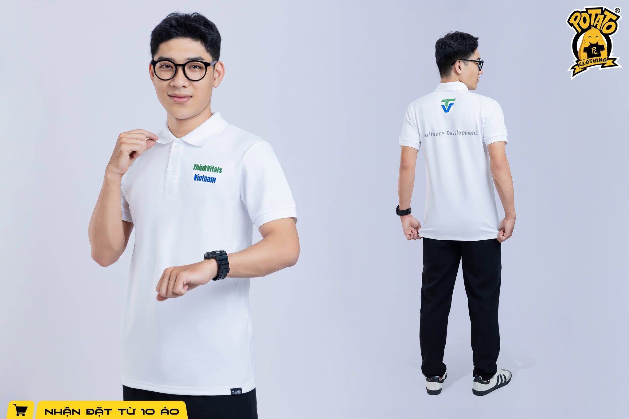 Đồng phục polo Công ty ThinkVitals VN 2