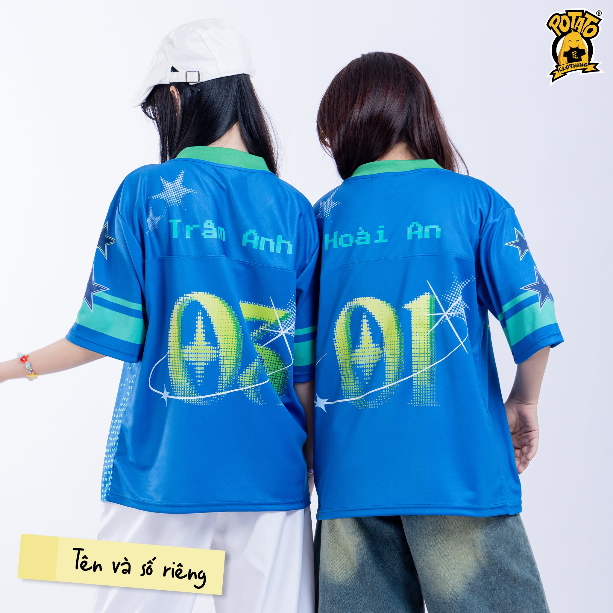 Áo lớp bóng bầu dục 12A4 - Chuyên Lê Hồng Phong