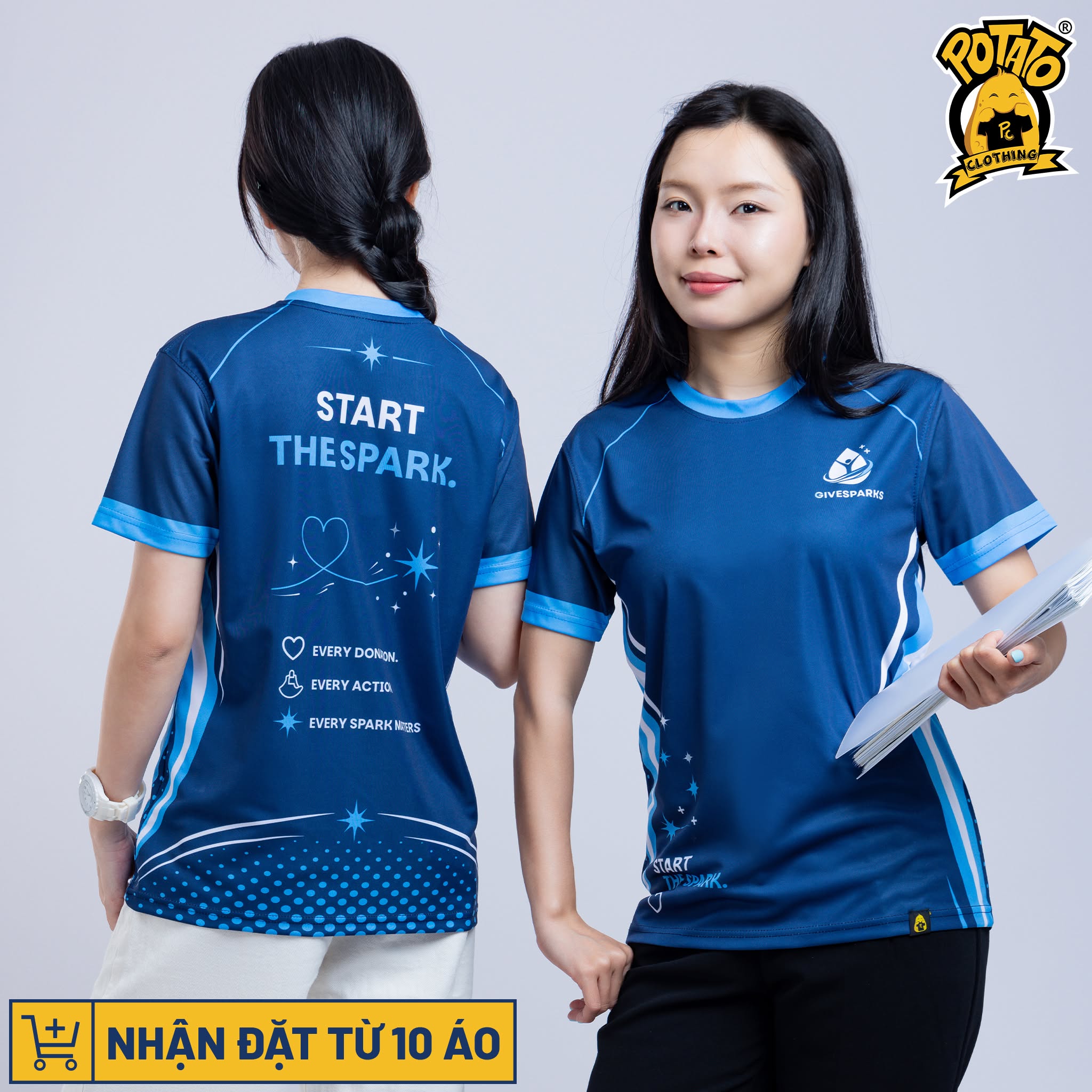 Đồng phục áo thun Start The Spark