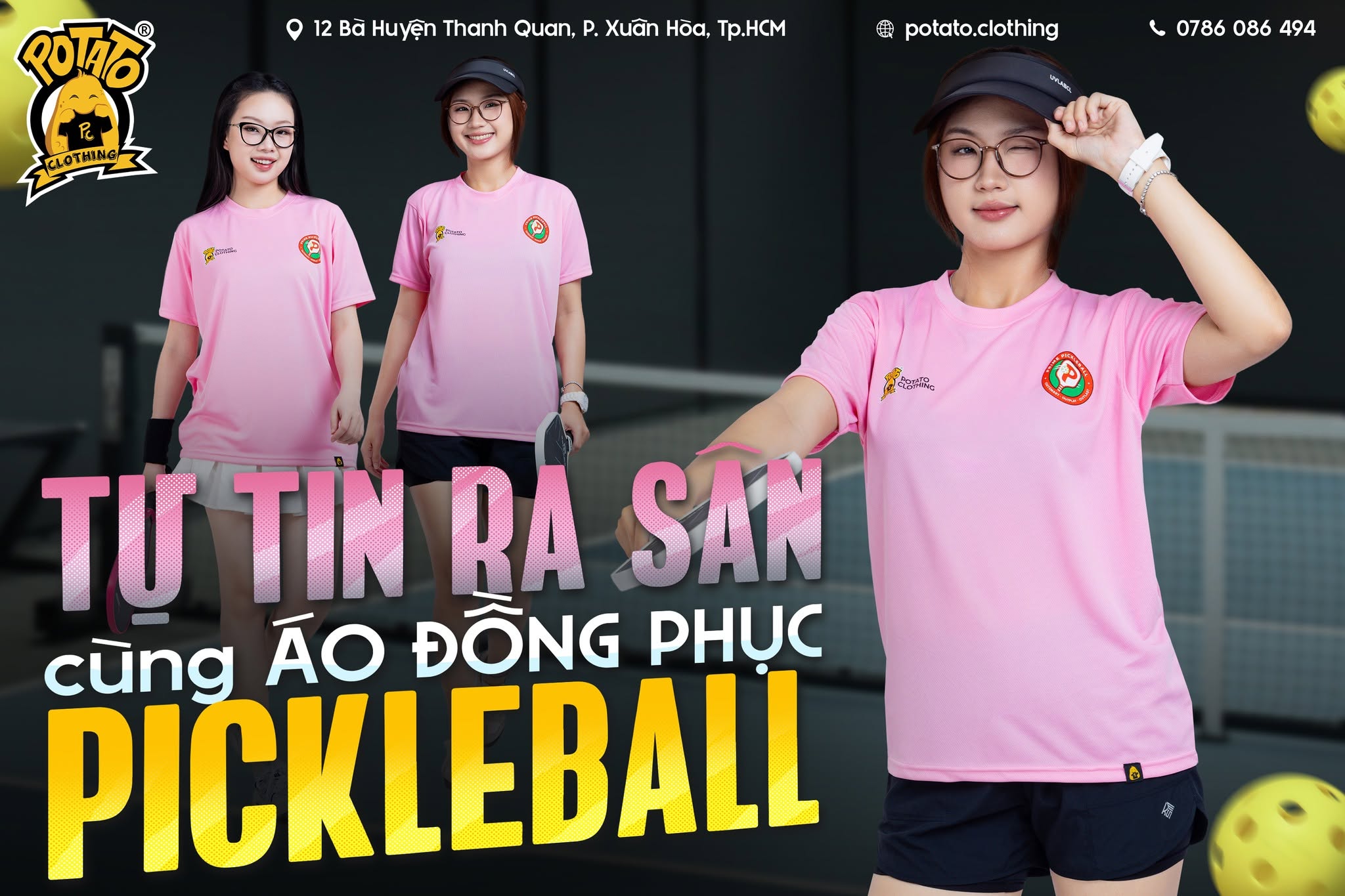 Đồng phục áo thun Prime Pickleball