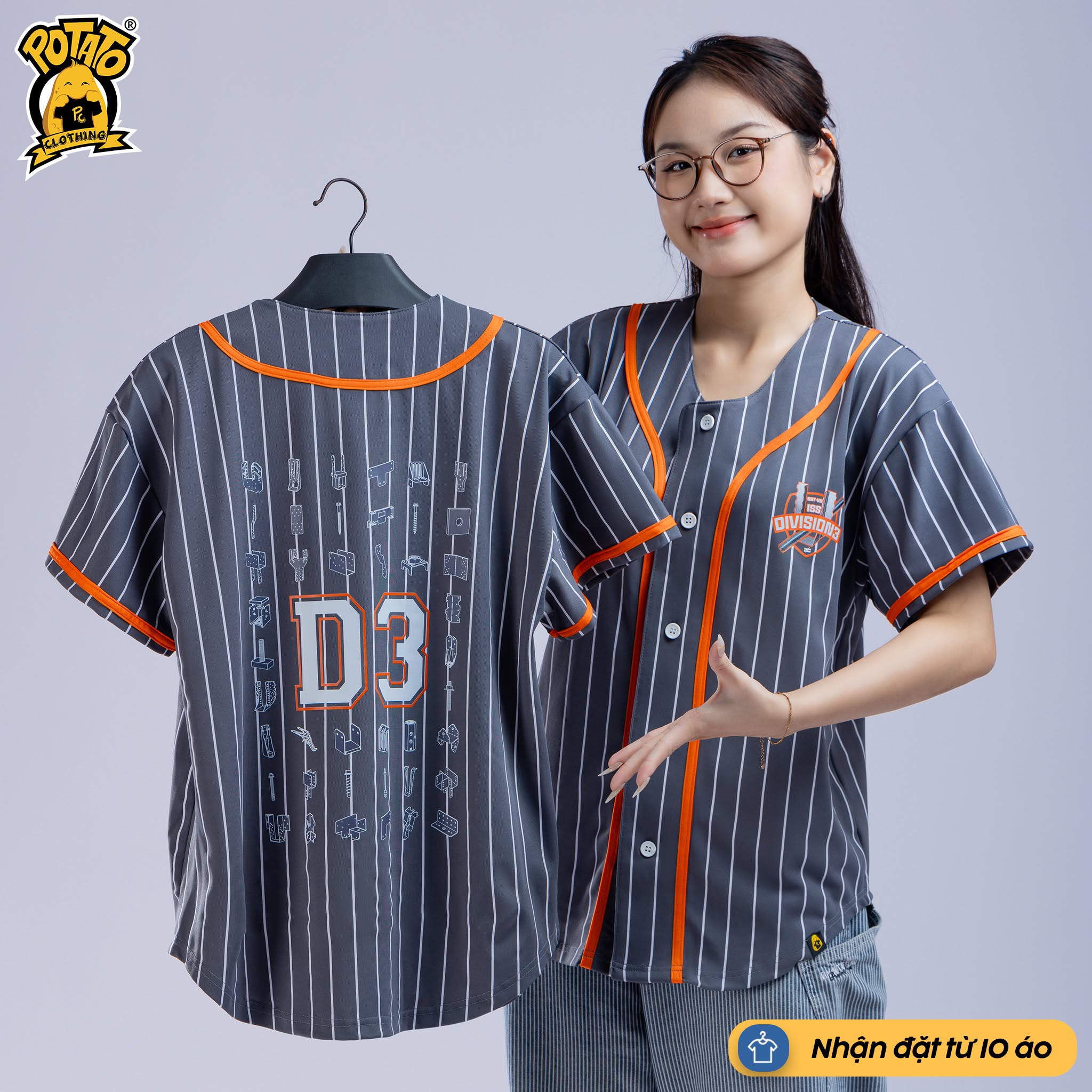 Đồng phục bóng chày Division 3 - Simpson