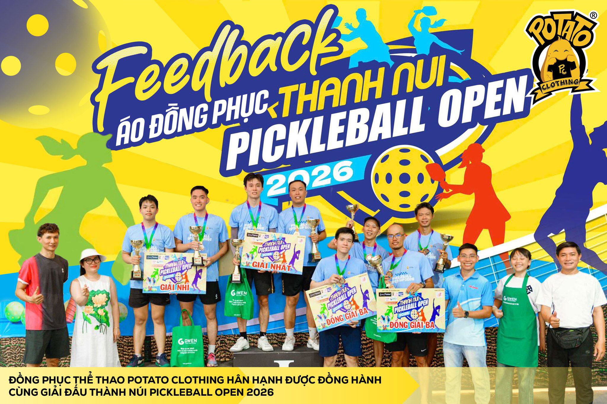 Đồng Phục Pickleball Thành Núi
