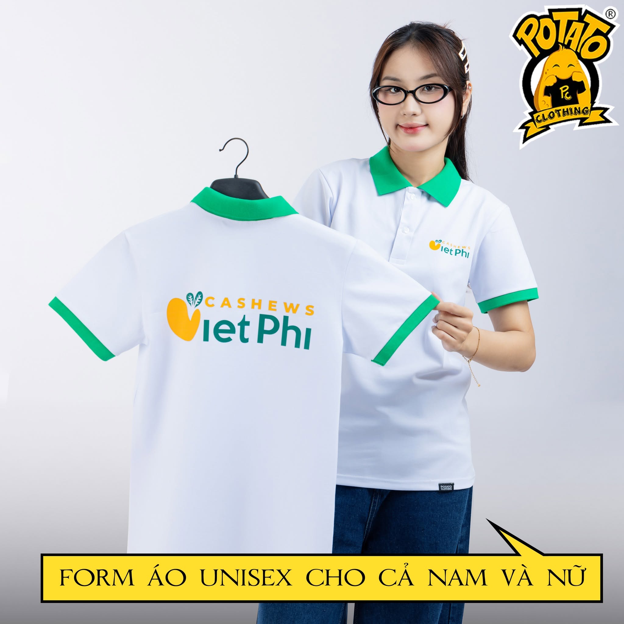 Đồng phục polo Cashew Việt Phi