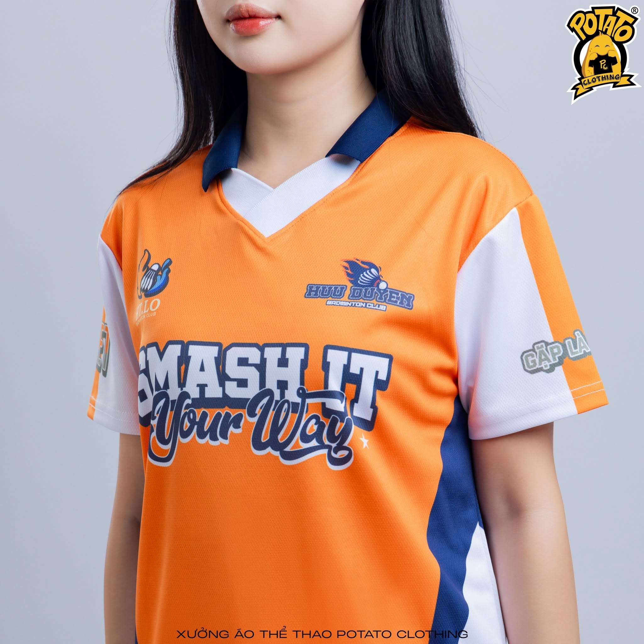 Đồng phục polo HT.LO Badminton