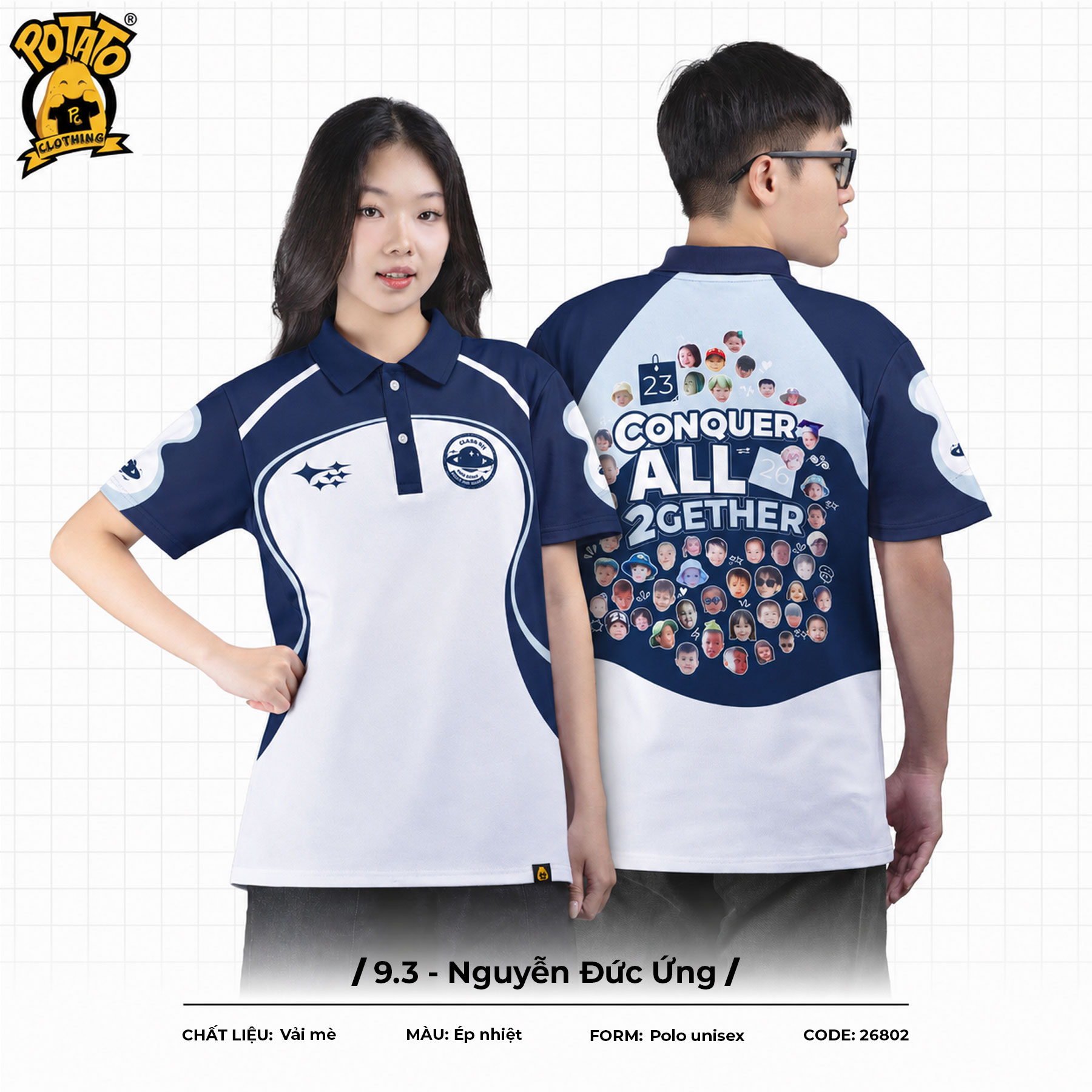 Áo lớp polo 9.3 - Nguyễn Đức Ứng