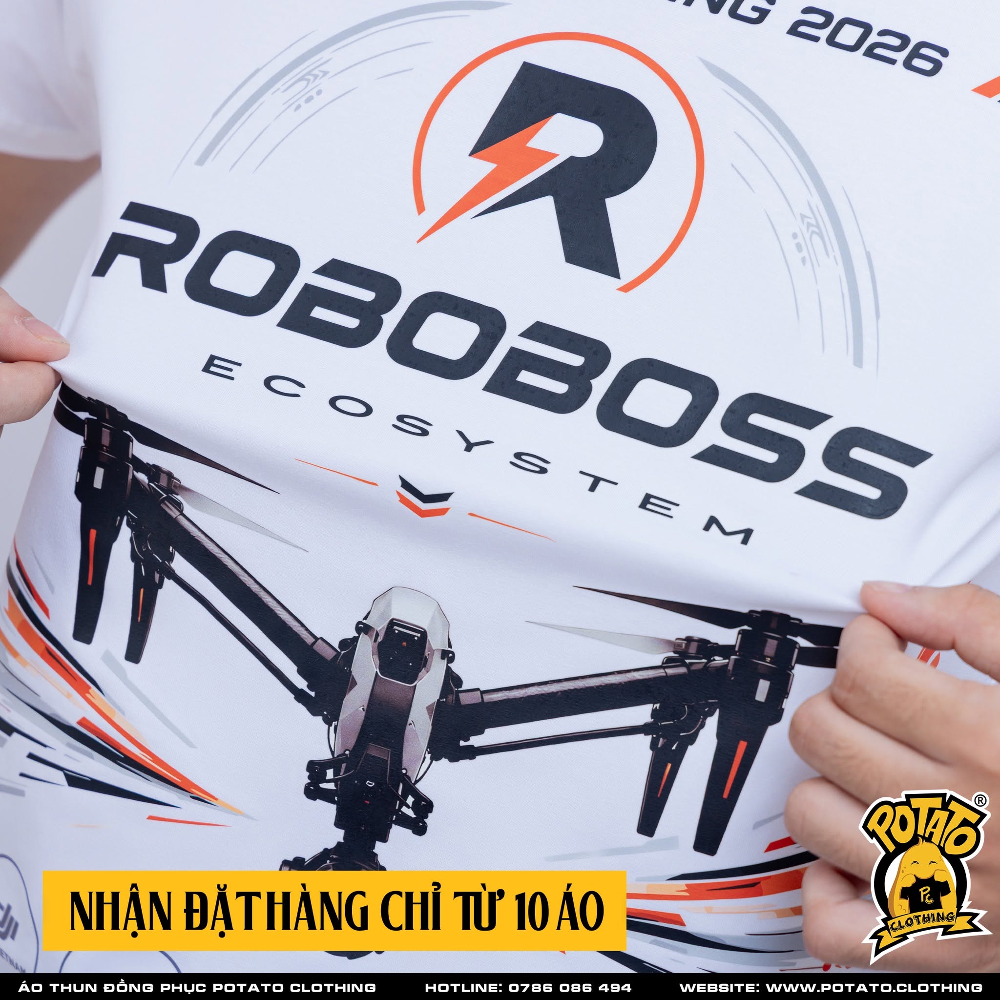Đồng phục áo thun Roboboss Ecosystem 1