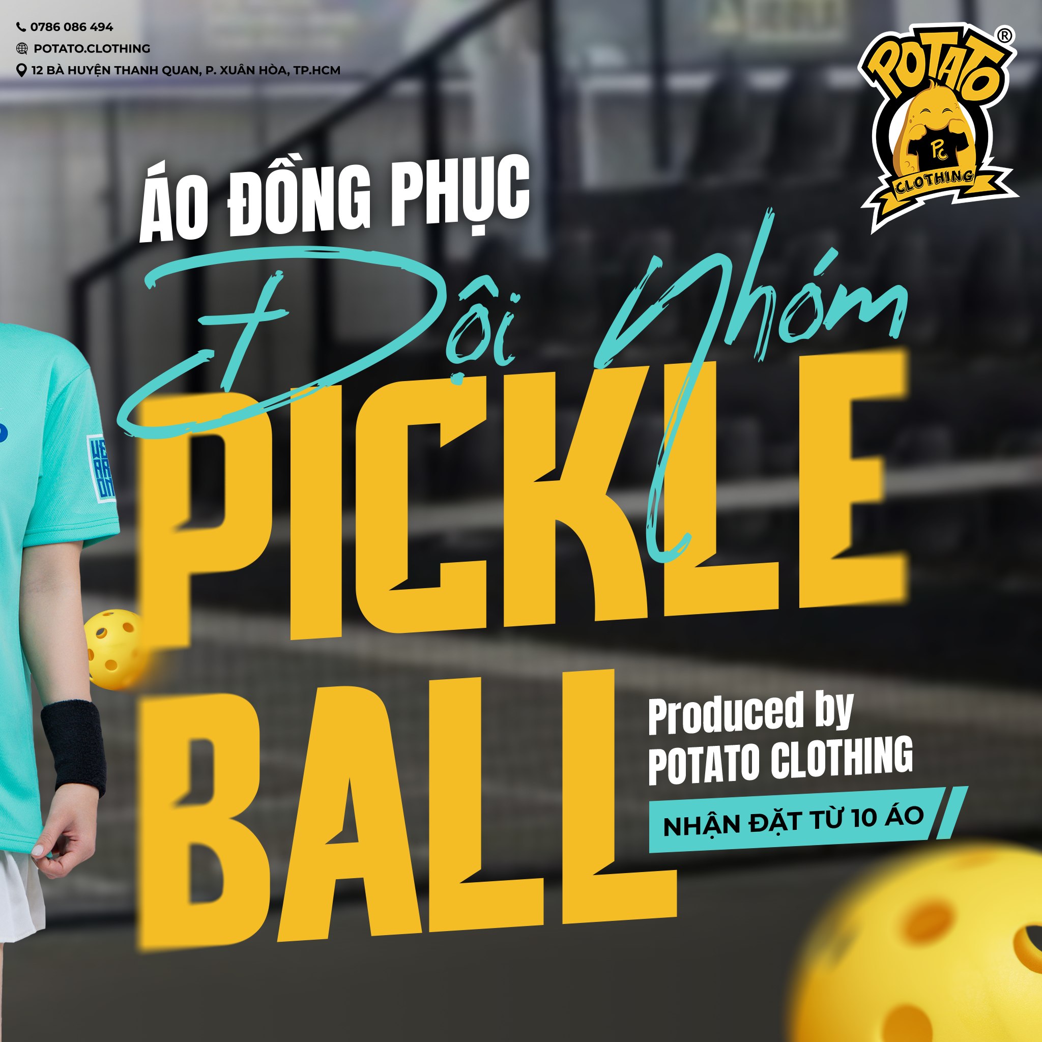 Đồng Phục Pickleball Holic Pickleball