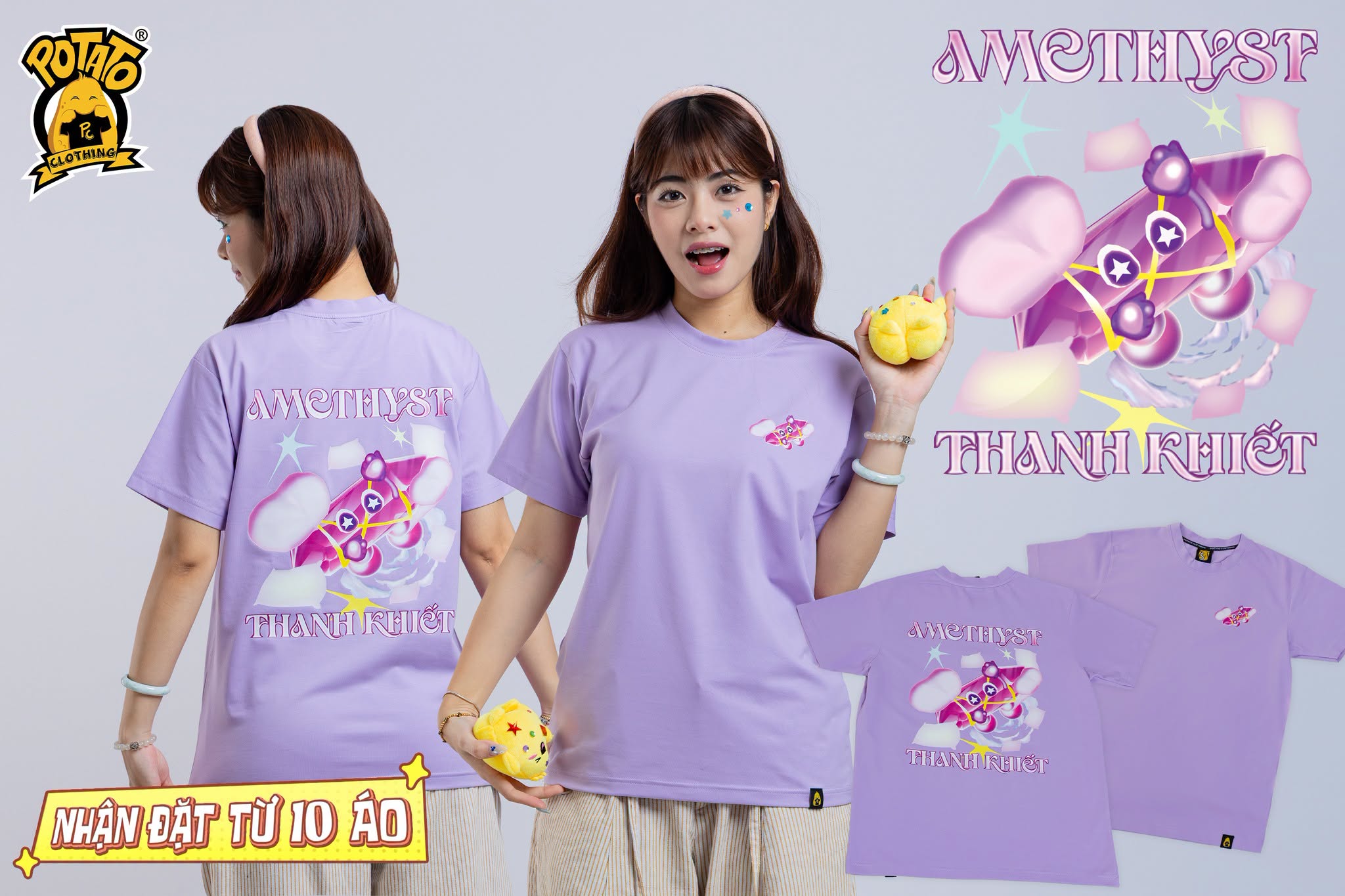 Đồng phục áo lớp Trại Amethyst Thanh Khiết - NTMK