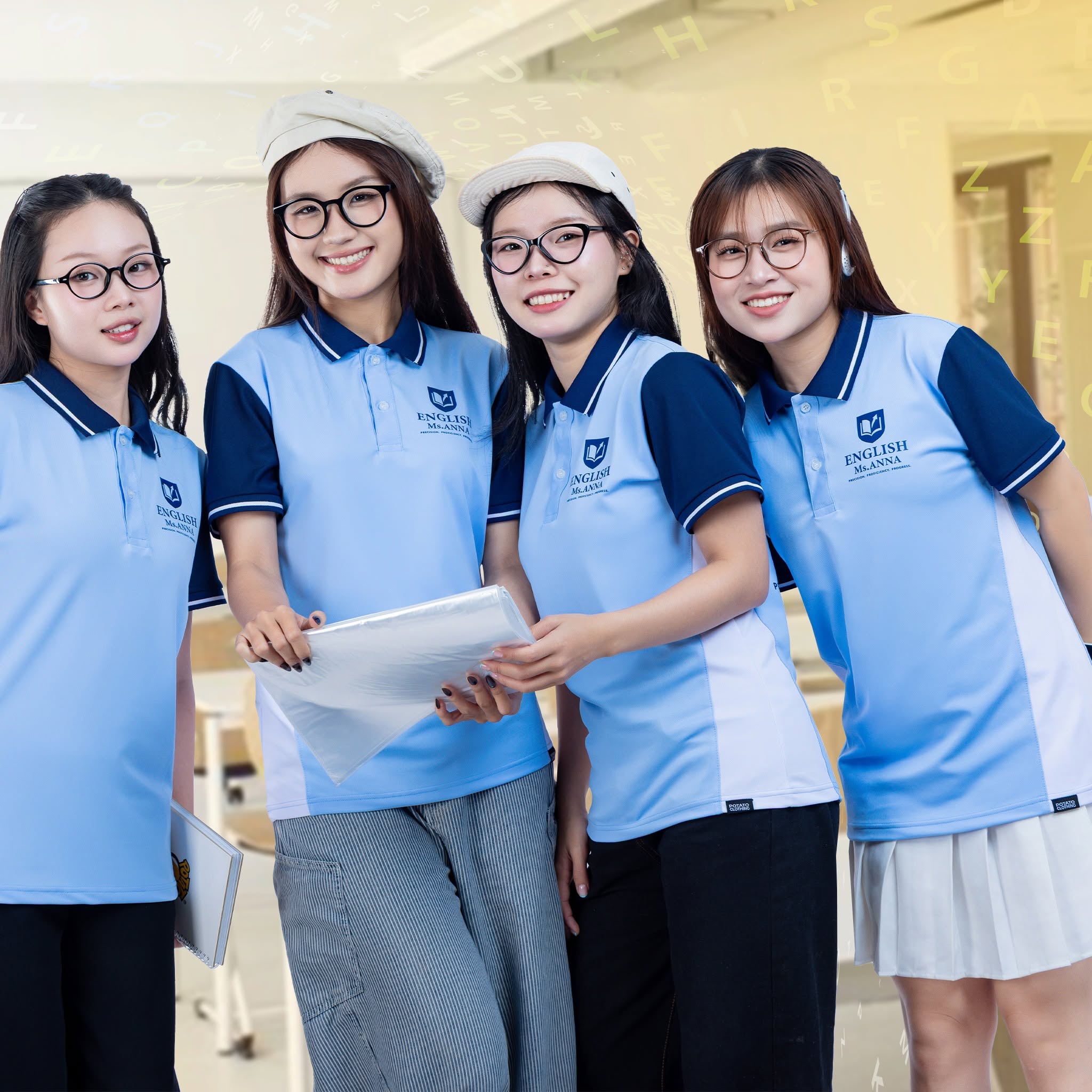 Đồng phục polo English Ms.Anna