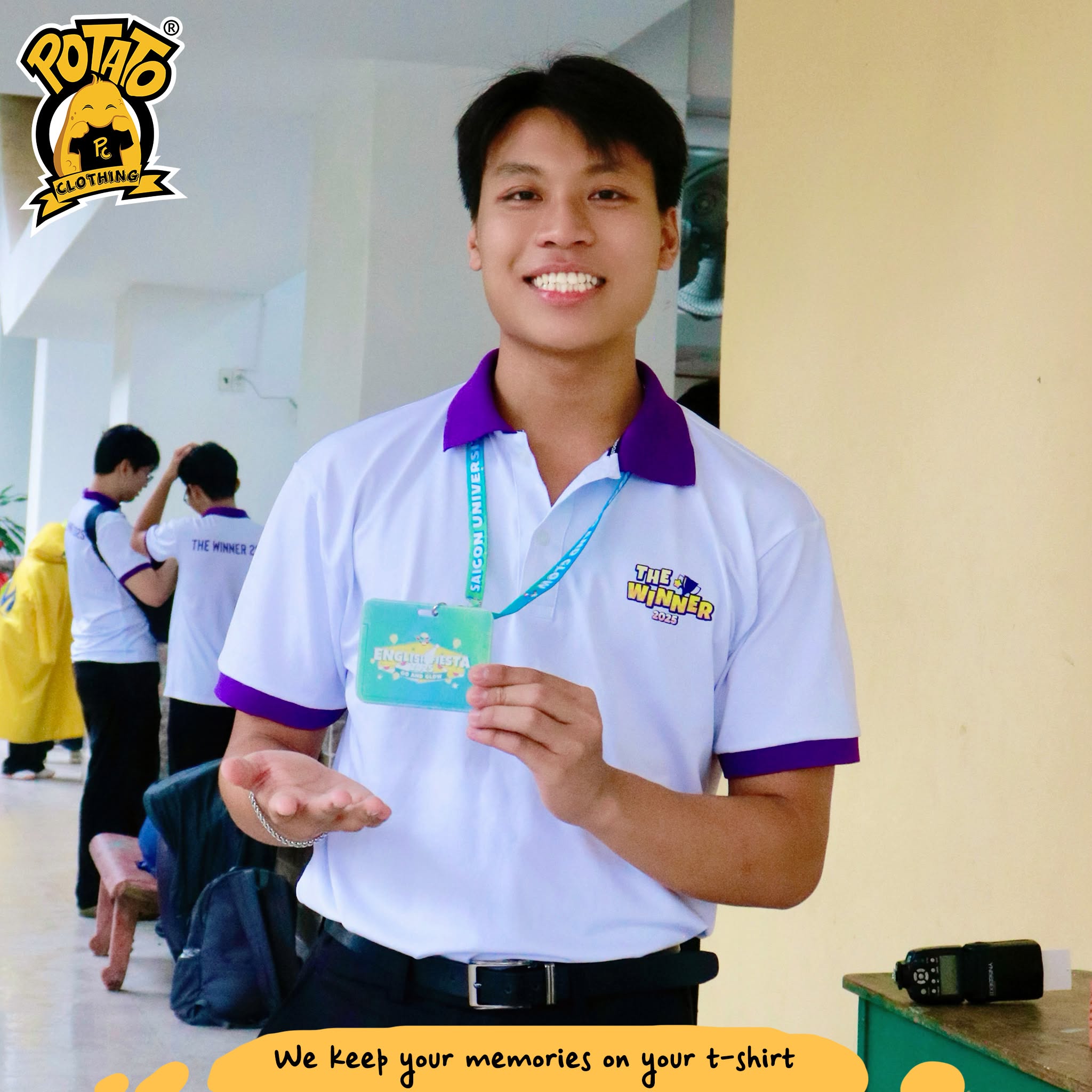 Đồng phục polo English Fiesta - ĐH Sài Gòn