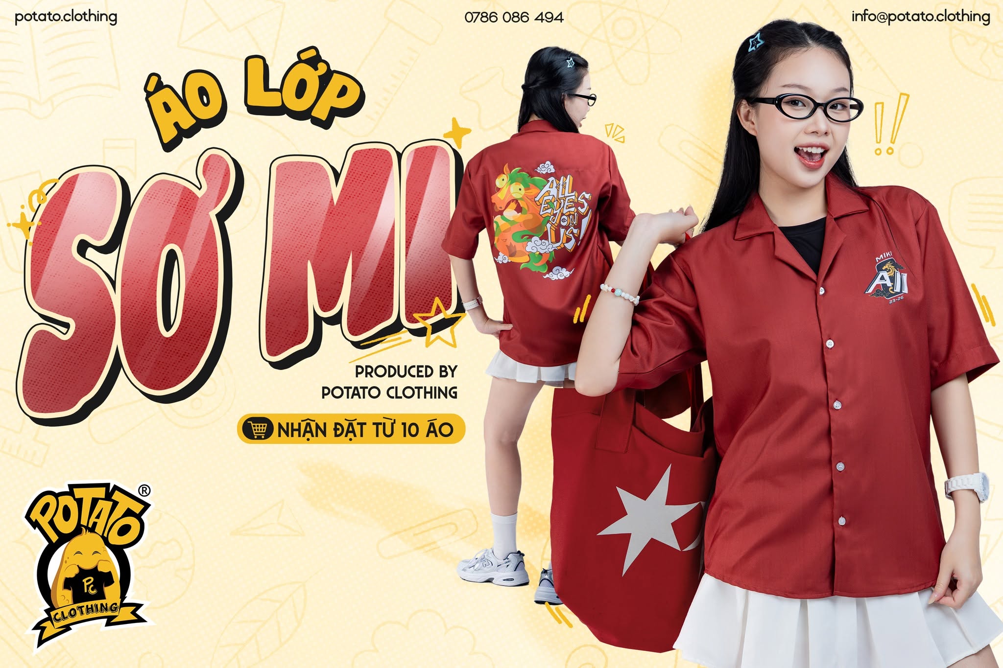 Áo lớp sơ mi 12A11 - Nguyễn Thị Minh Khai