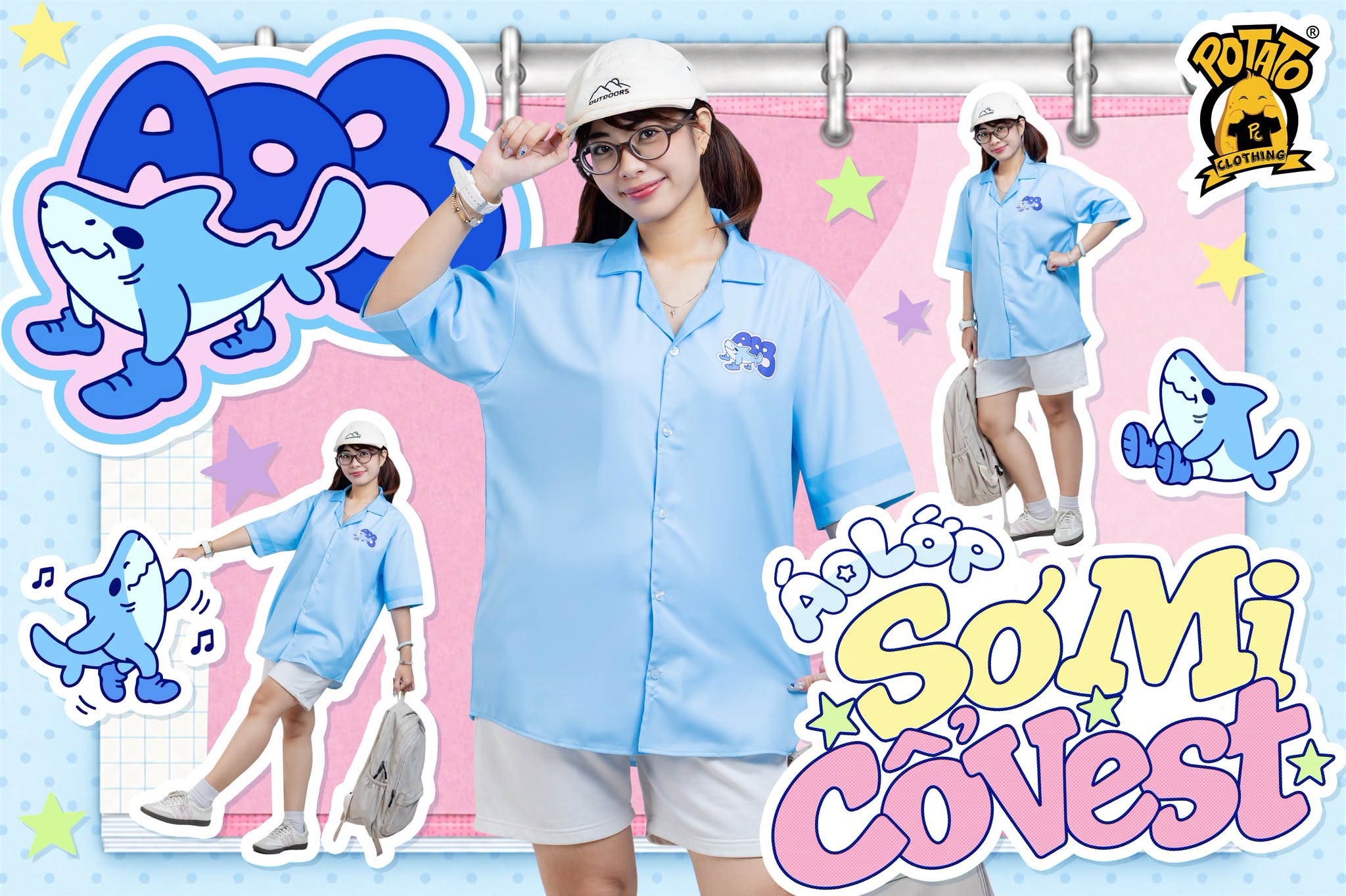 Áo lớp sơ mi A3 - Đinh Thiện Lý