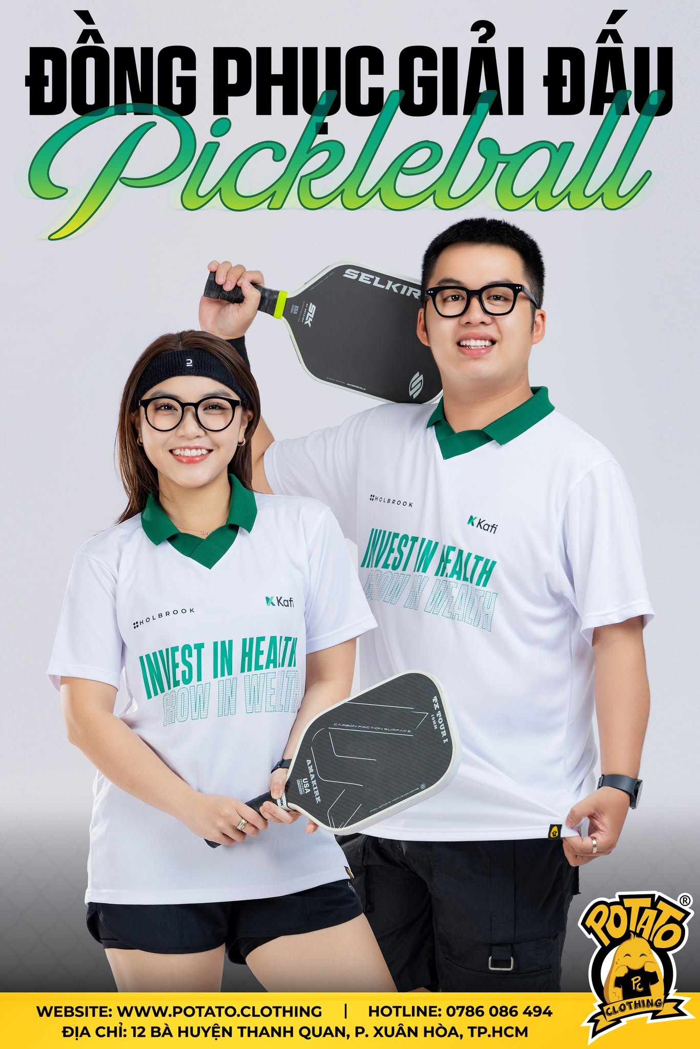 Đồng phục polo Pickleball Chứng khoán KAFI
