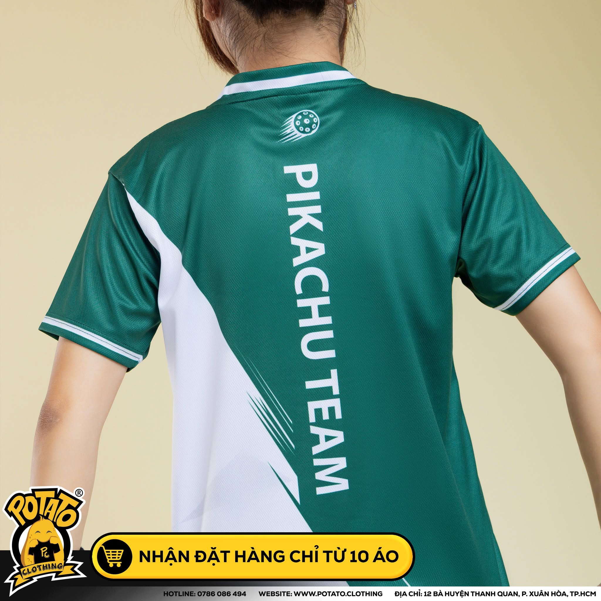 Đồng phục thể thao Pikachu Pickleball Team