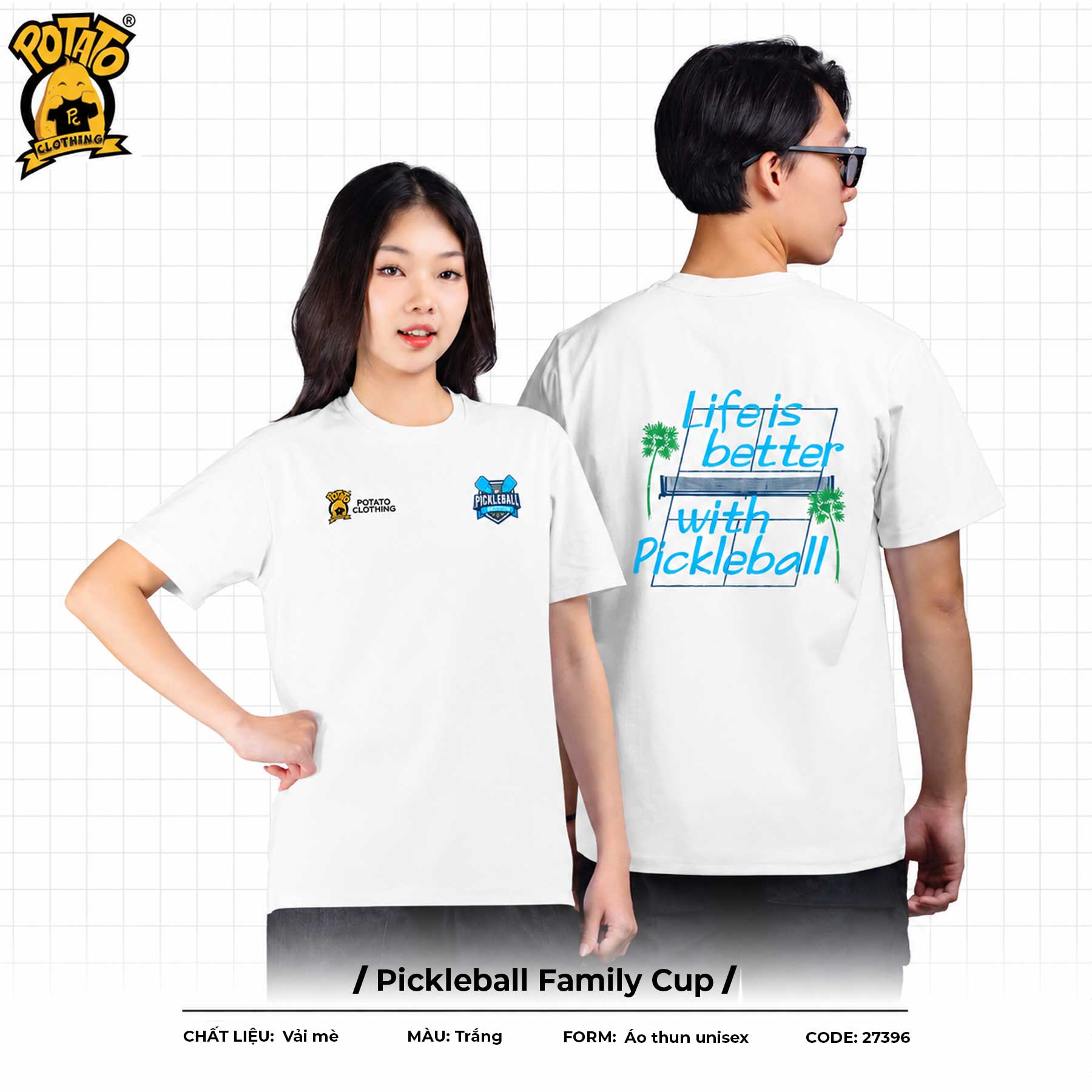 Đồng Phục Pickleball Pickleball Family Cup