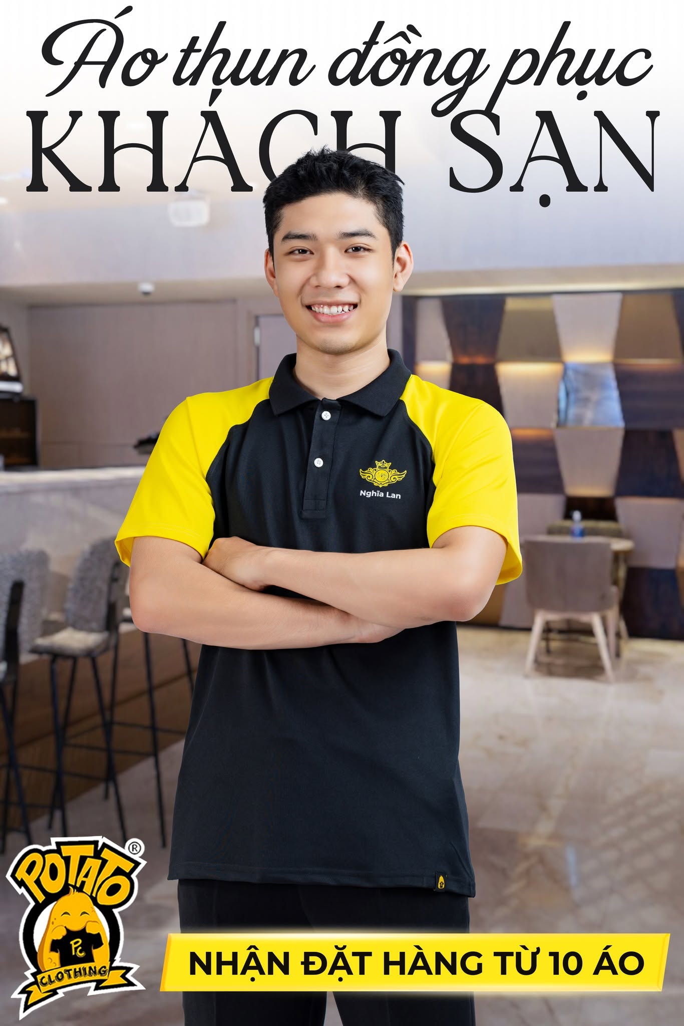Đồng phục polo Khách sạn Nghĩa Lan