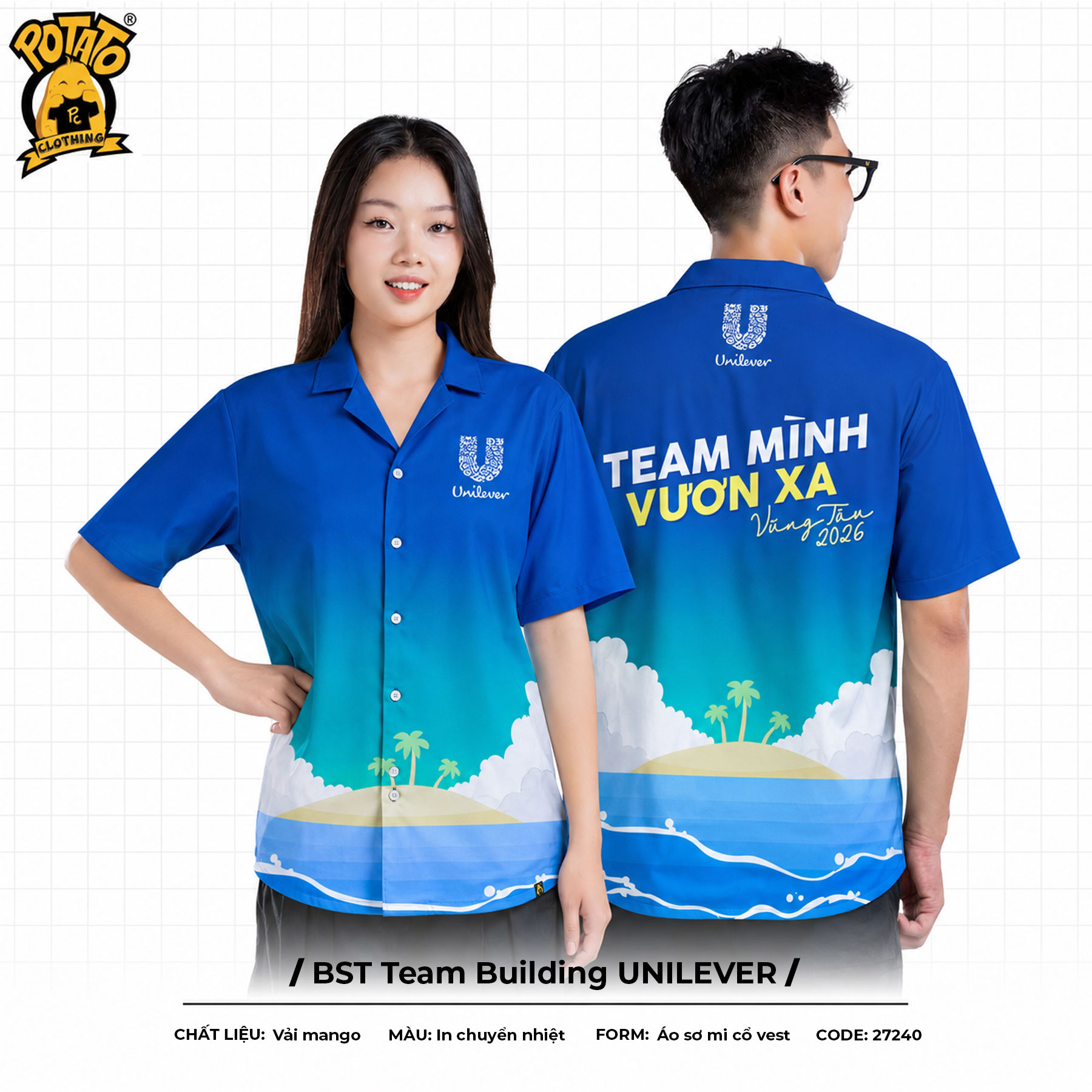 BST Sơ Mi Team Building UNILEVER