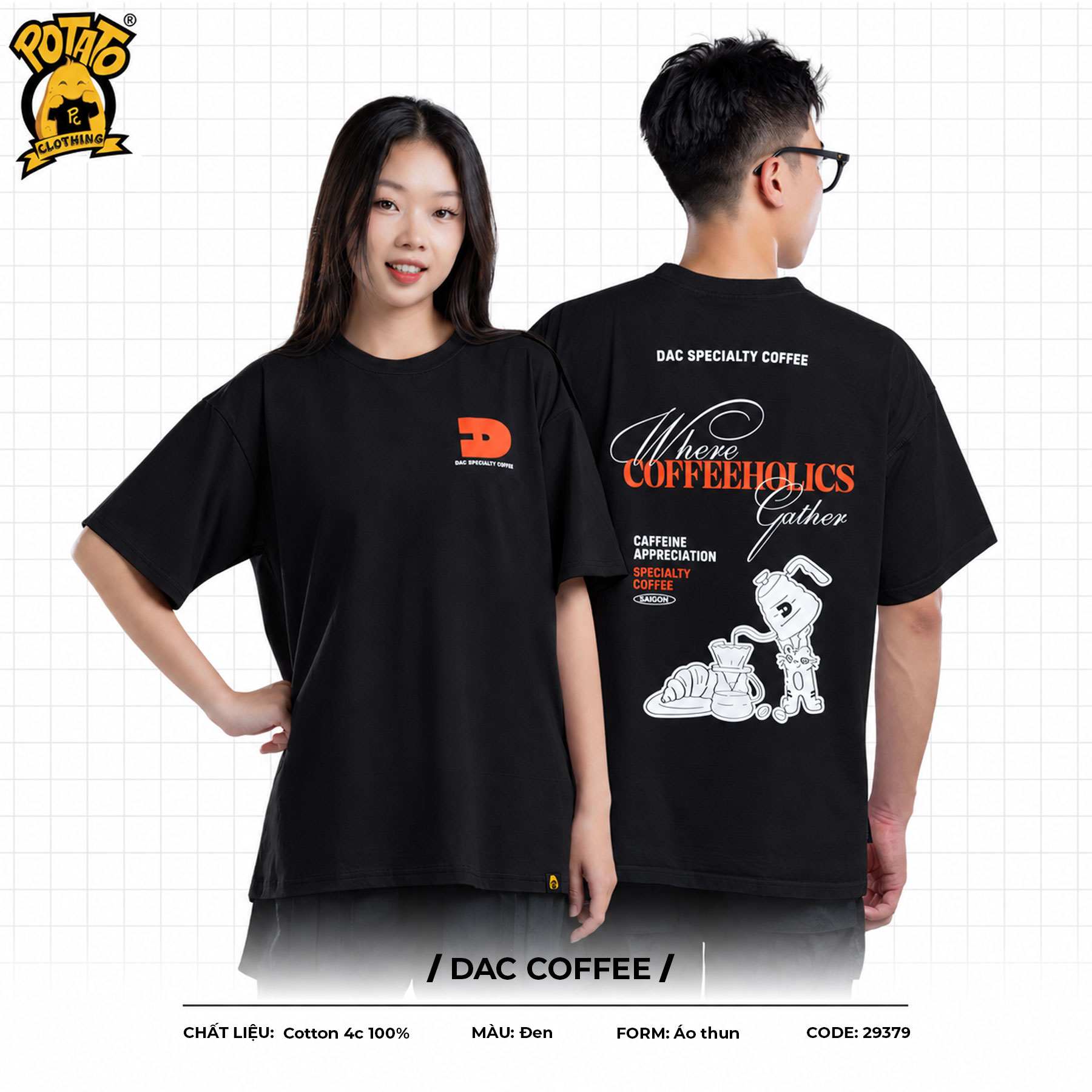 Đồng phục áo thun DAC COFFEE