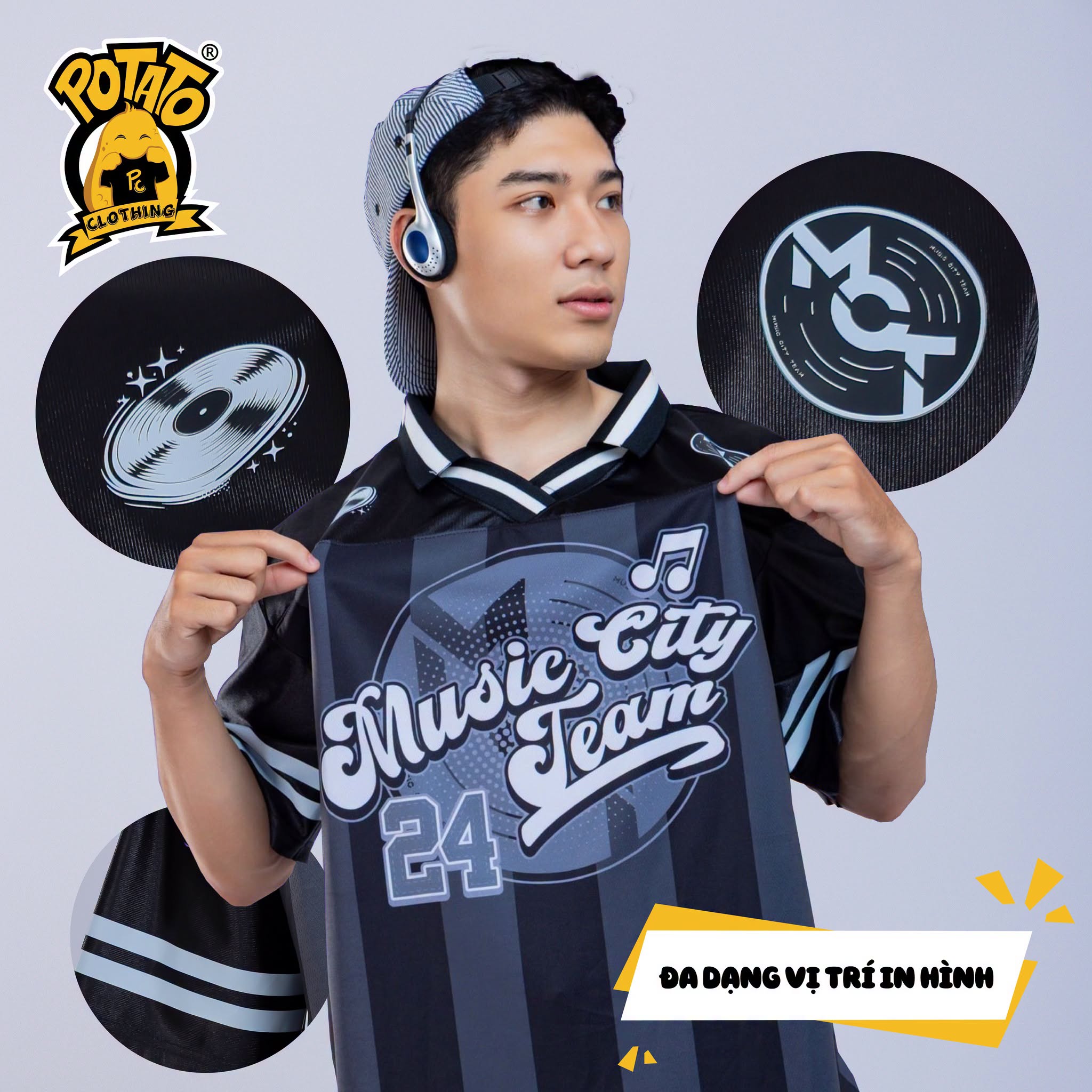Đồng phục bóng bầu dục Music City Team