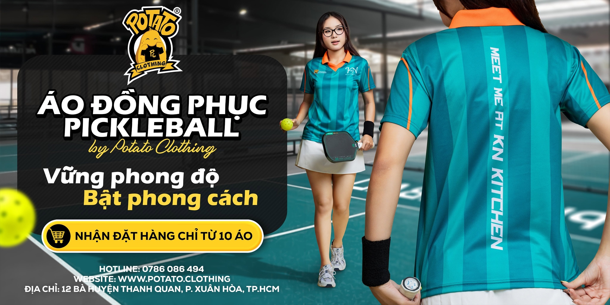 Đồng phục thể thao KN Kitchen Pickleball
