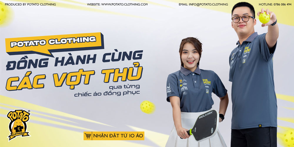 Đồng phục polo pickleball PINPOINT