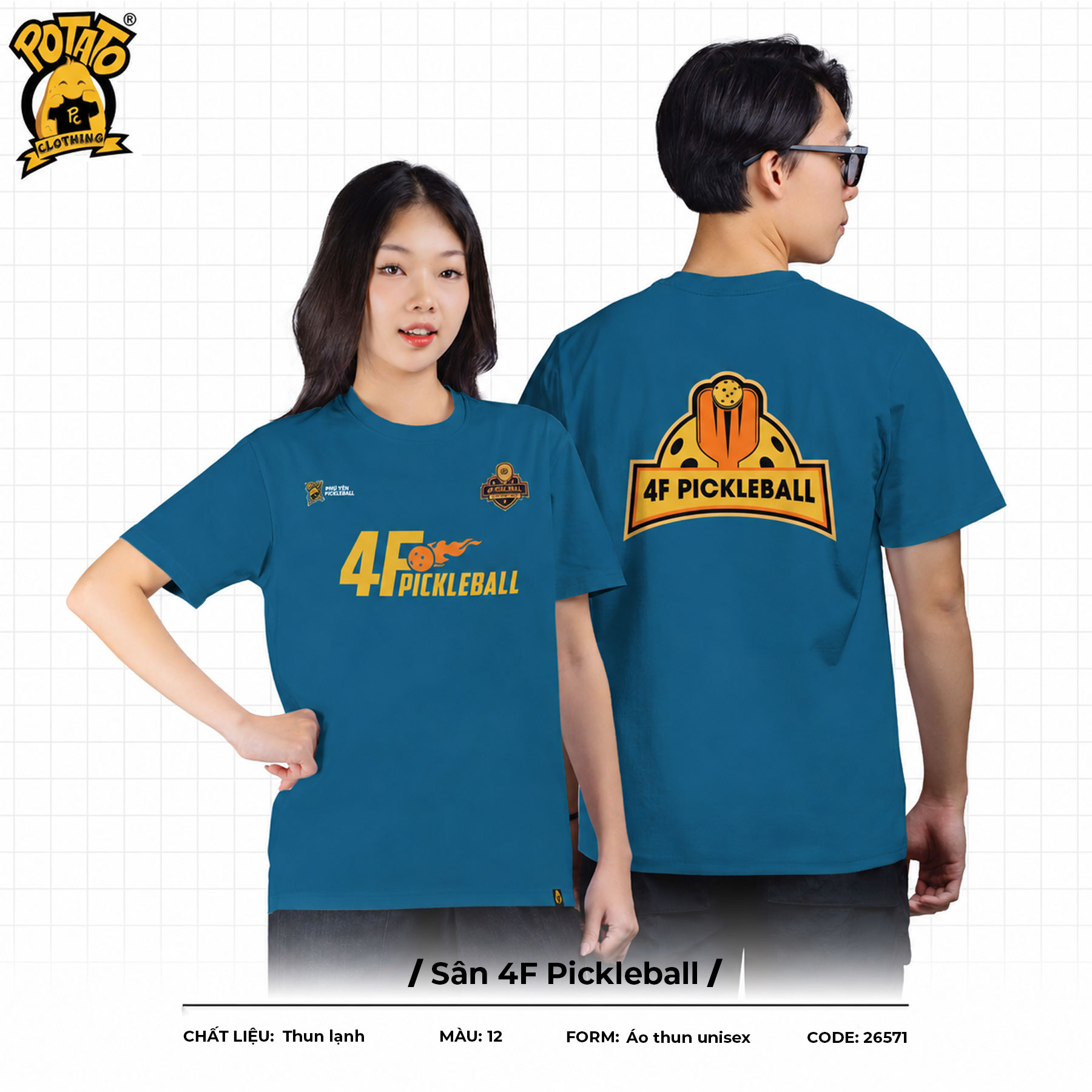 Đồng Phục Pickleball Sân 4F