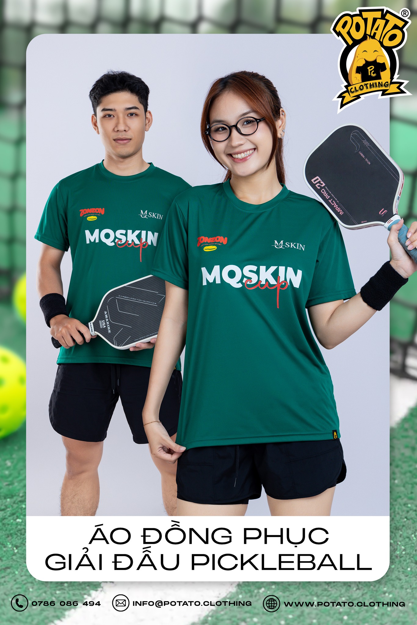Đồng Phục Pickleball MQSkin Pickleball