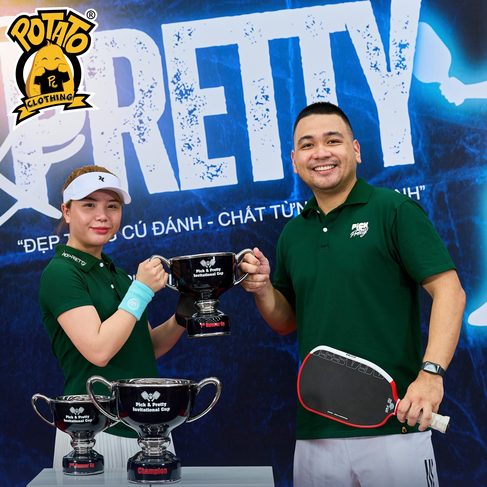 Đồng phục polo pickleball Pick & Pretty