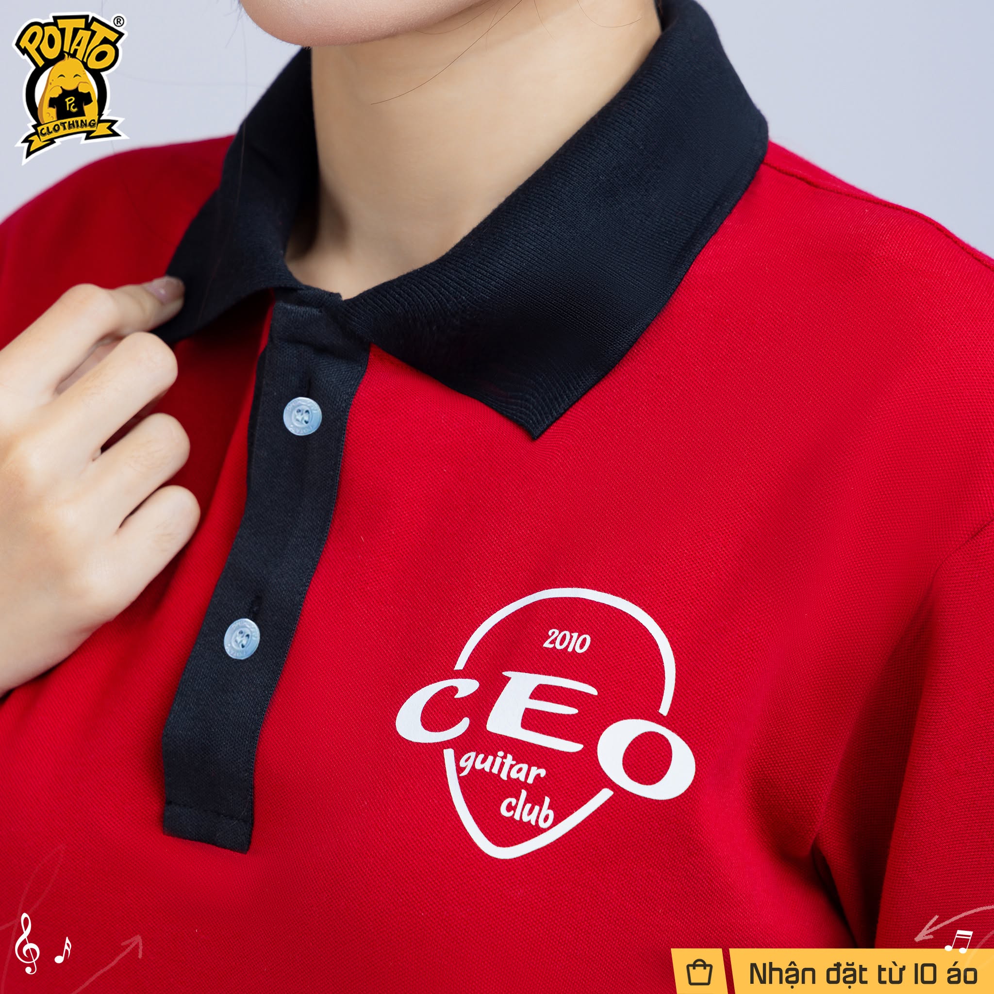 Đồng phục polo CLB CEO Guitar Club