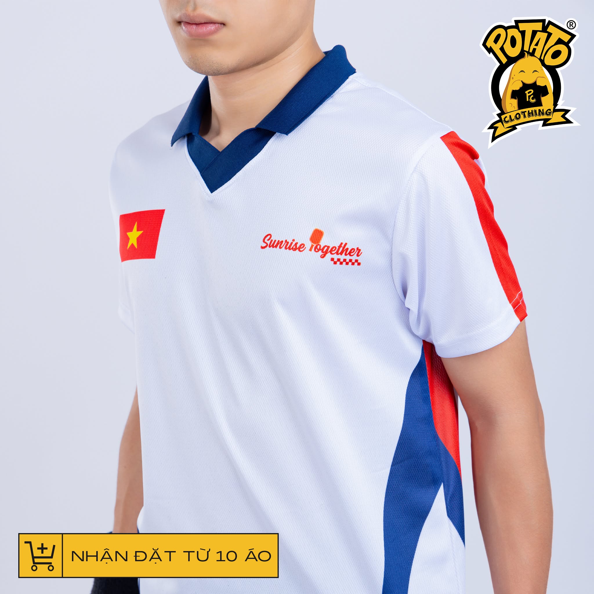 Đồng phục polo Pickleball Sunrise Together