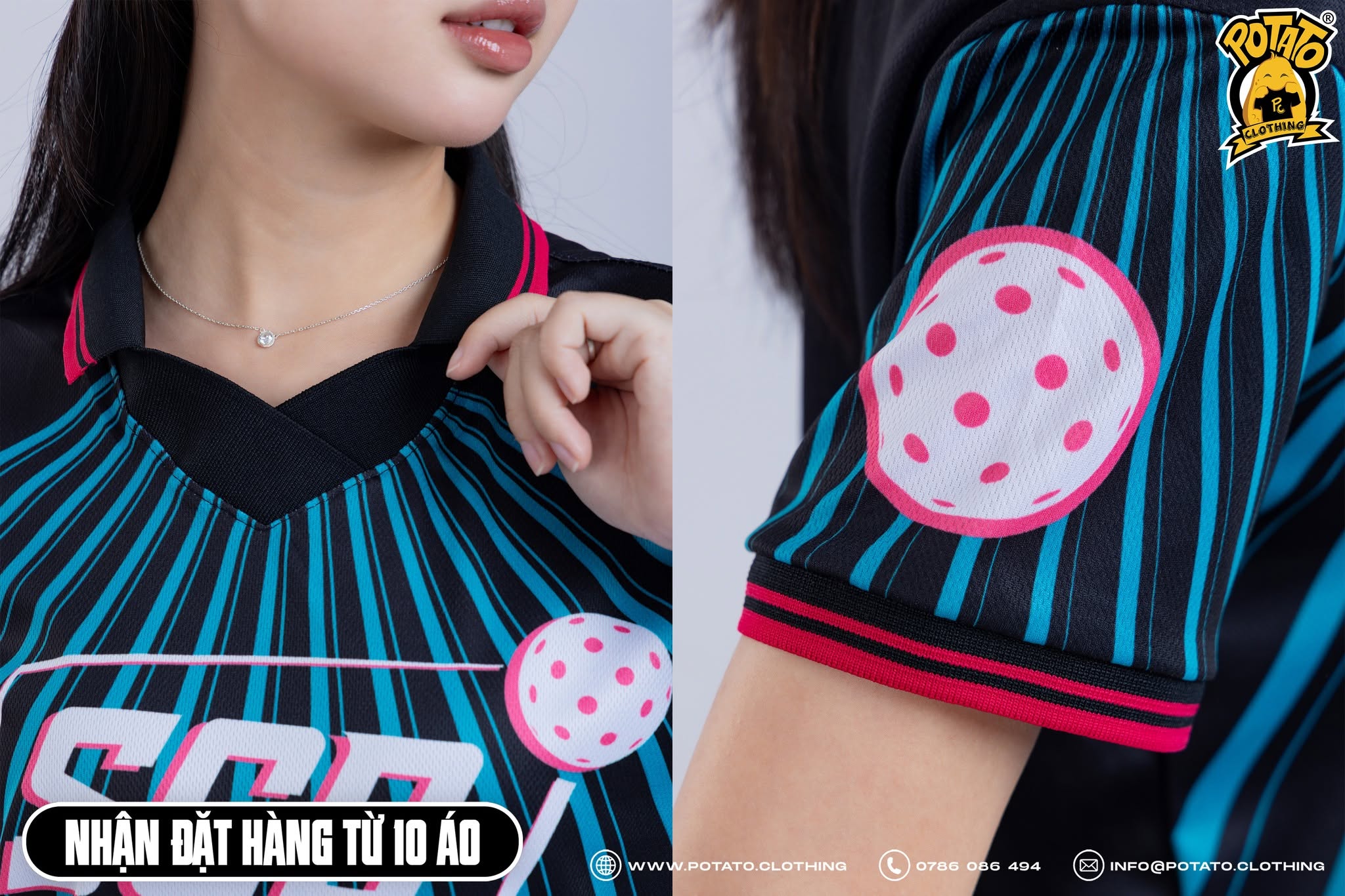 Đồng phục polo SCD Pickleball