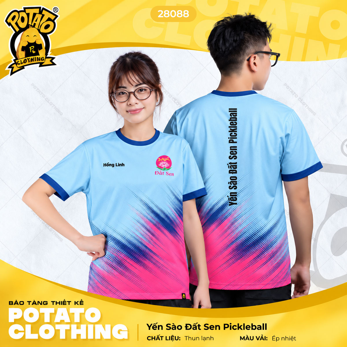 Đồng phục thể thao Yến Sào Đất Sen Pickleball