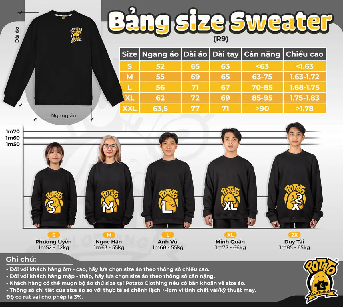 Áo lớp sweater A18