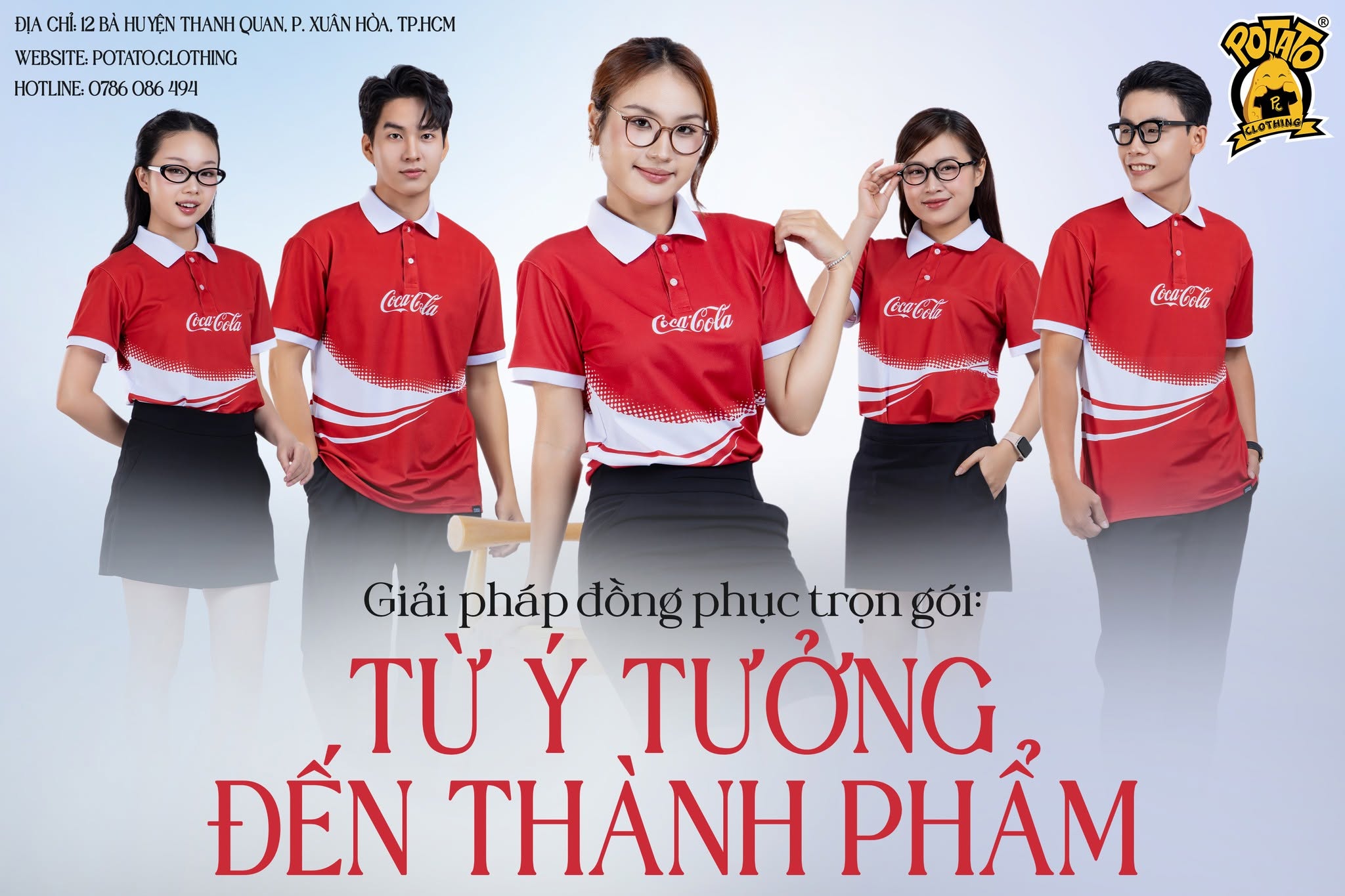 BST Polo Doanh Nghiệp Coca Cola
