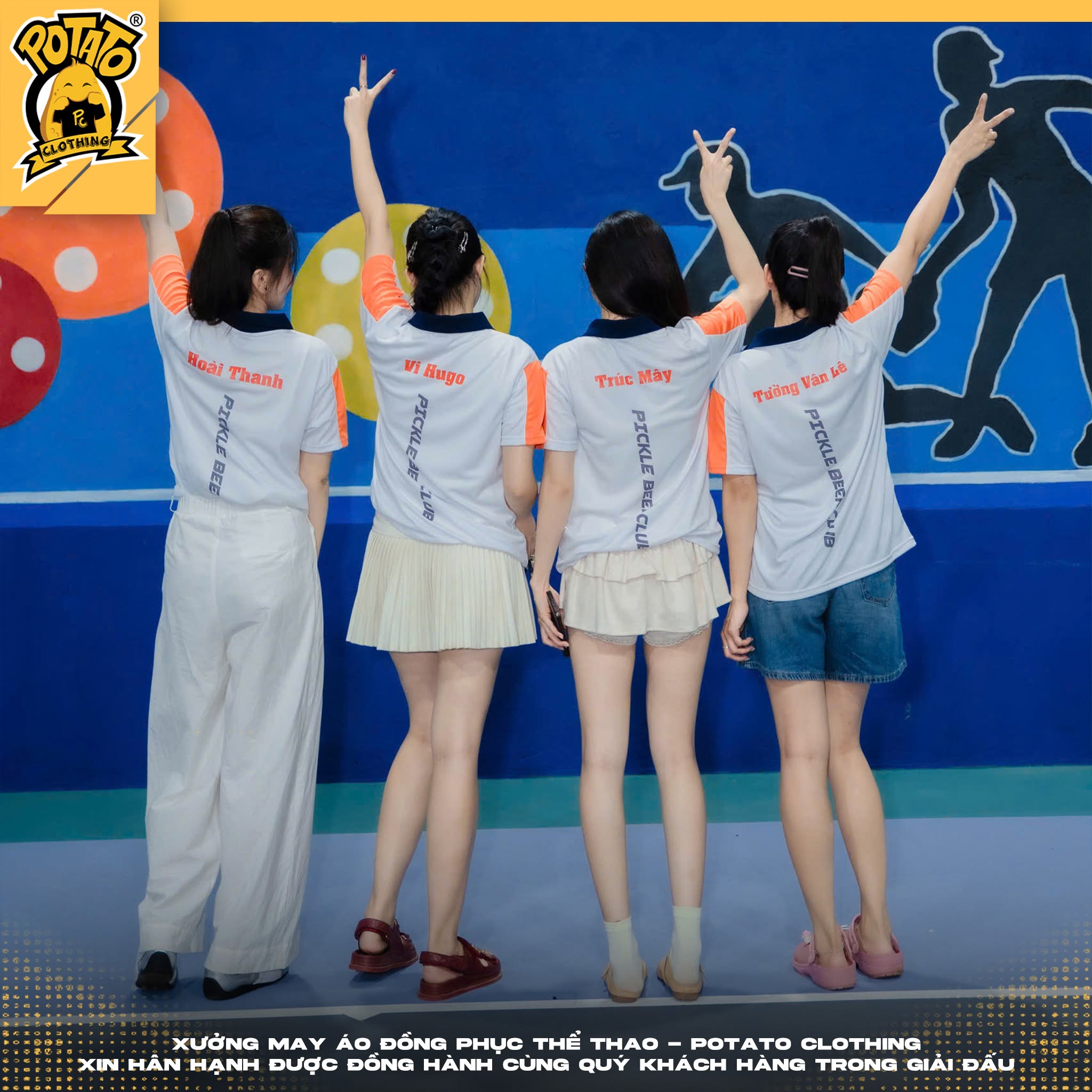 Đồng phục polo Pickleball Pickle Beer Club