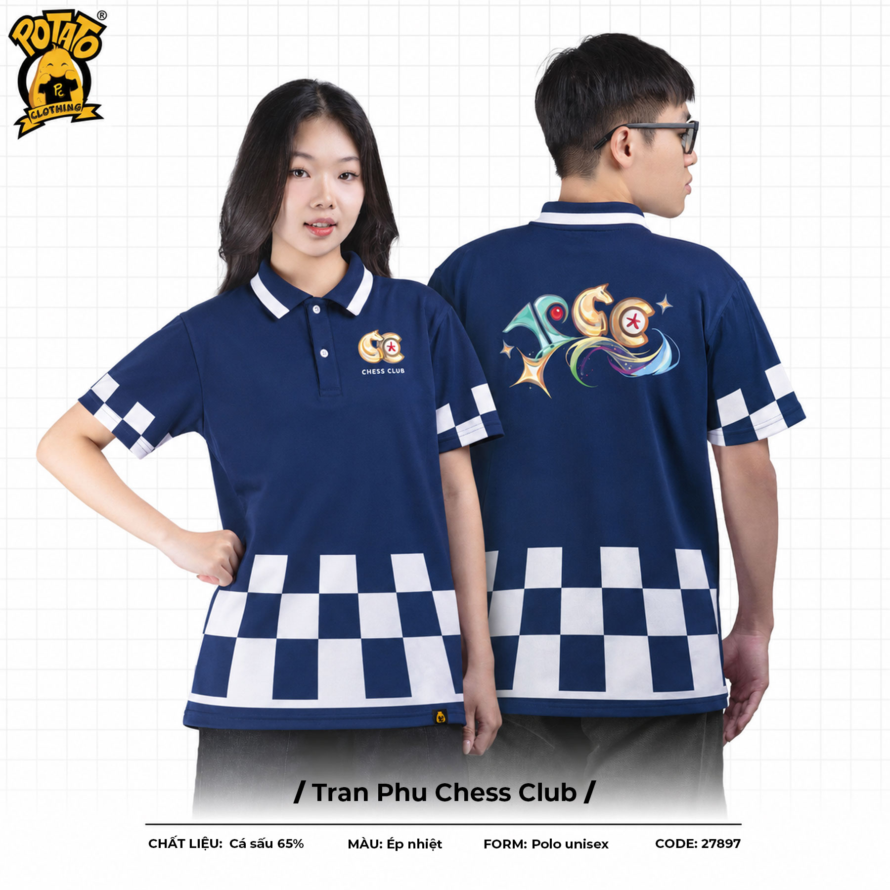 Đồng phục polo Tran Phu Chess Club
