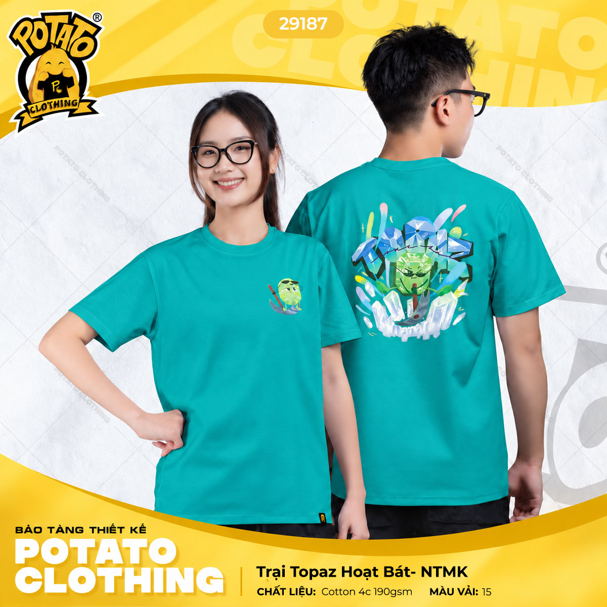 Đồng phục áo lớp Trại Topaz Hoạt Bát - NTMK