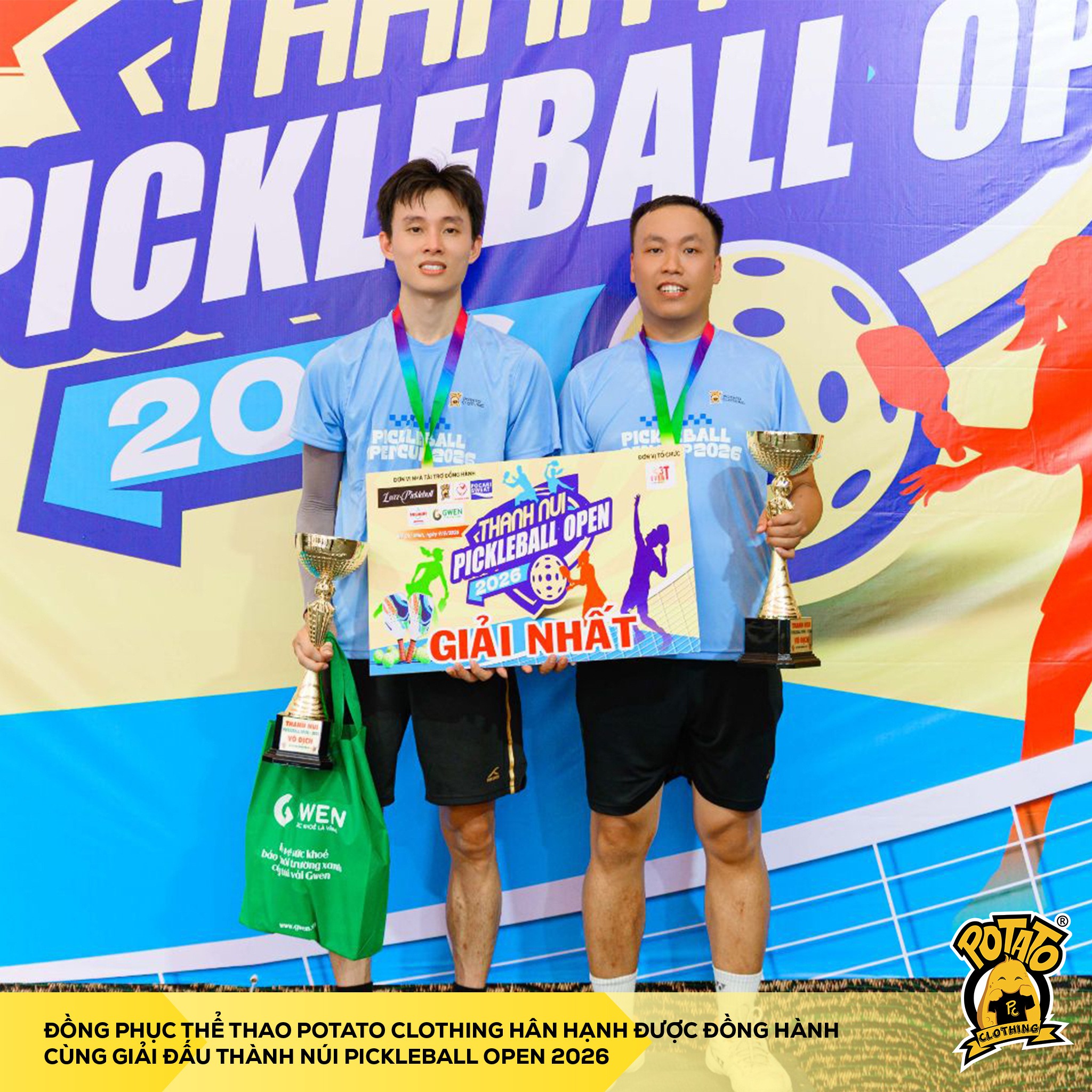 Đồng Phục Pickleball Thành Núi