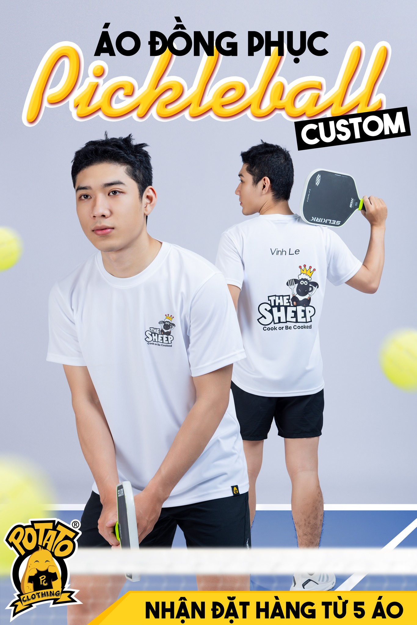 Đồng Phục Pickleball The Sheep Pickleball