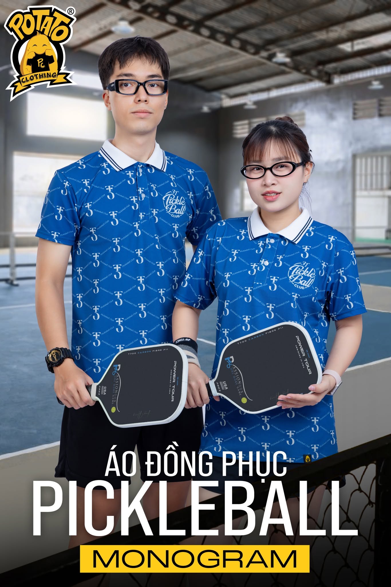 Đồng phục polo 3T Pickleball Club