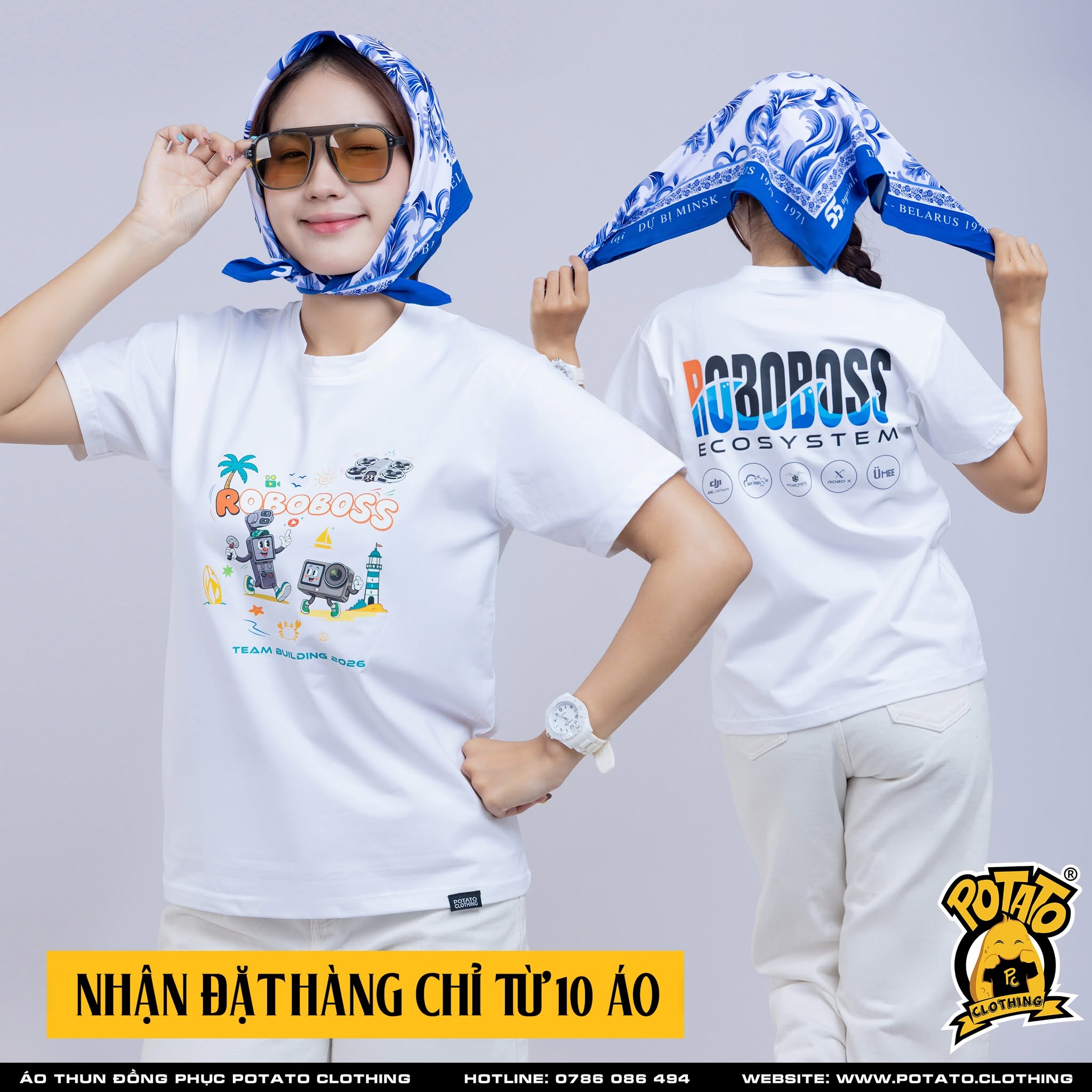 Đồng phục áo thun Roboboss Ecosystem 2