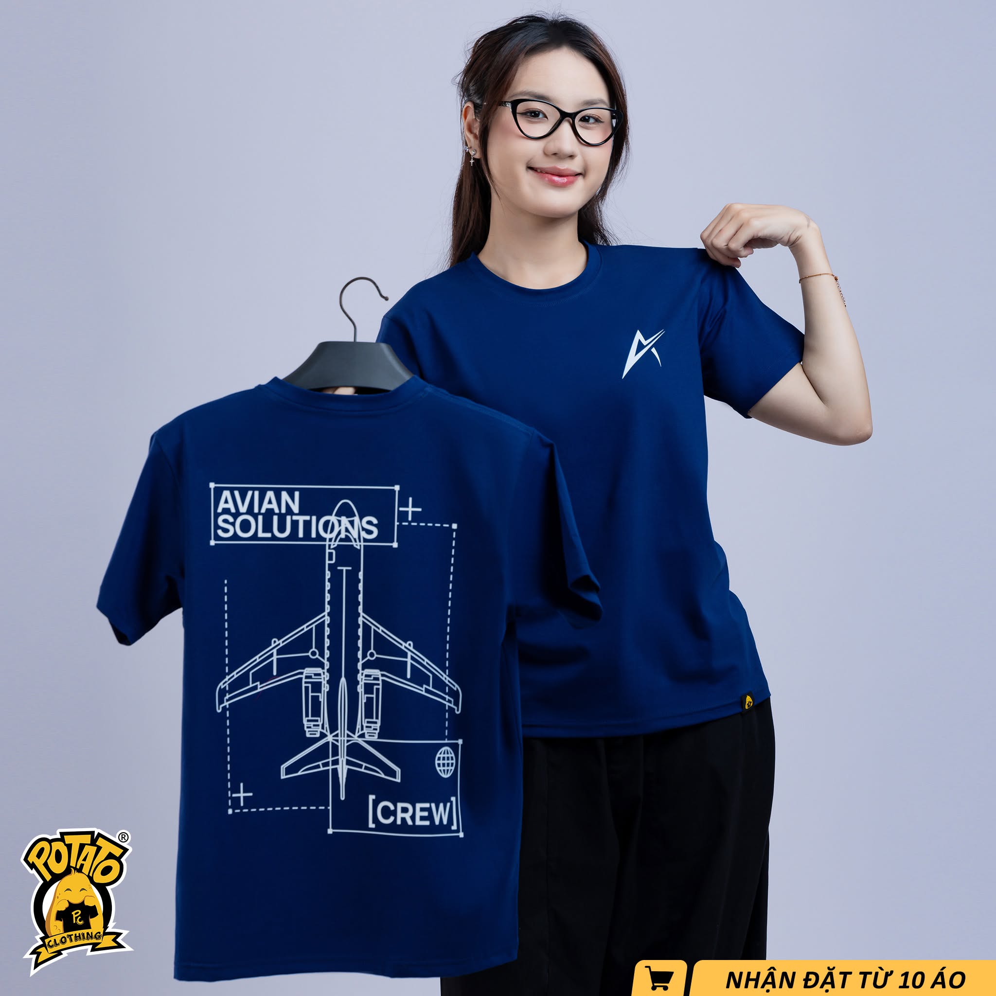 Đồng phục áo thun Avian Solutions